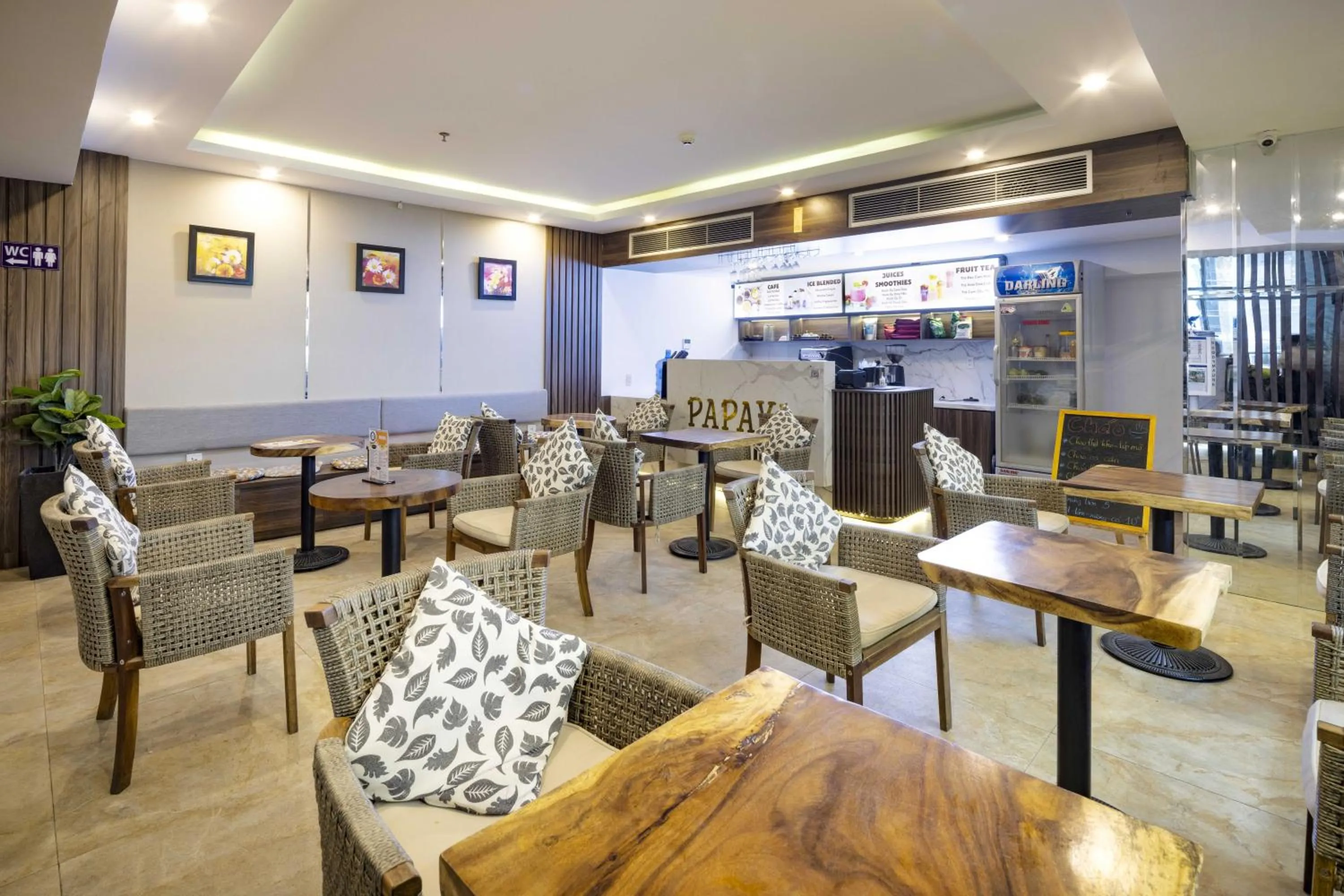 Dining area in Atlantic Nha Trang Hotel