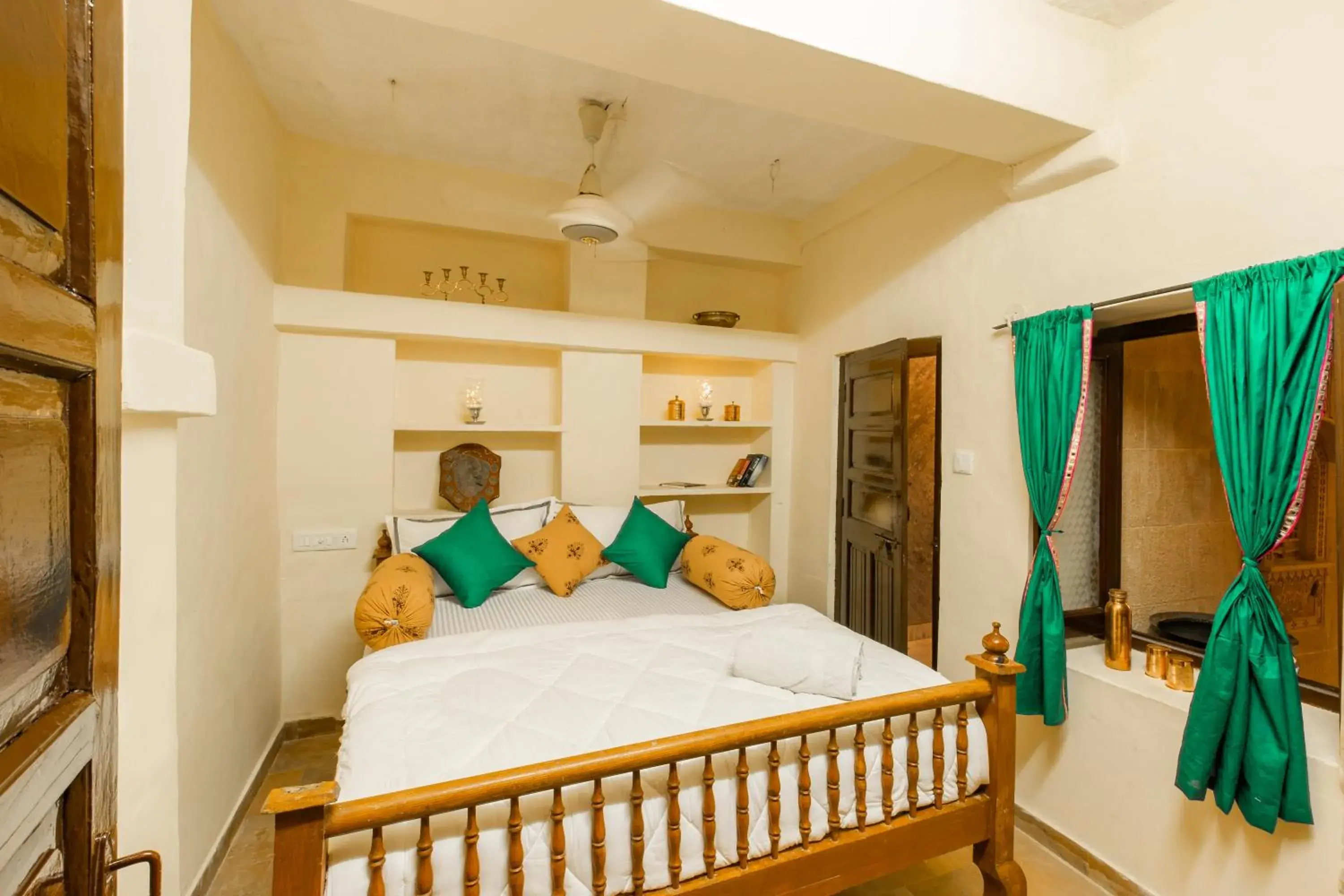 Bed in Zostel Jaisalmer Bed in Zostel Jaisalmer