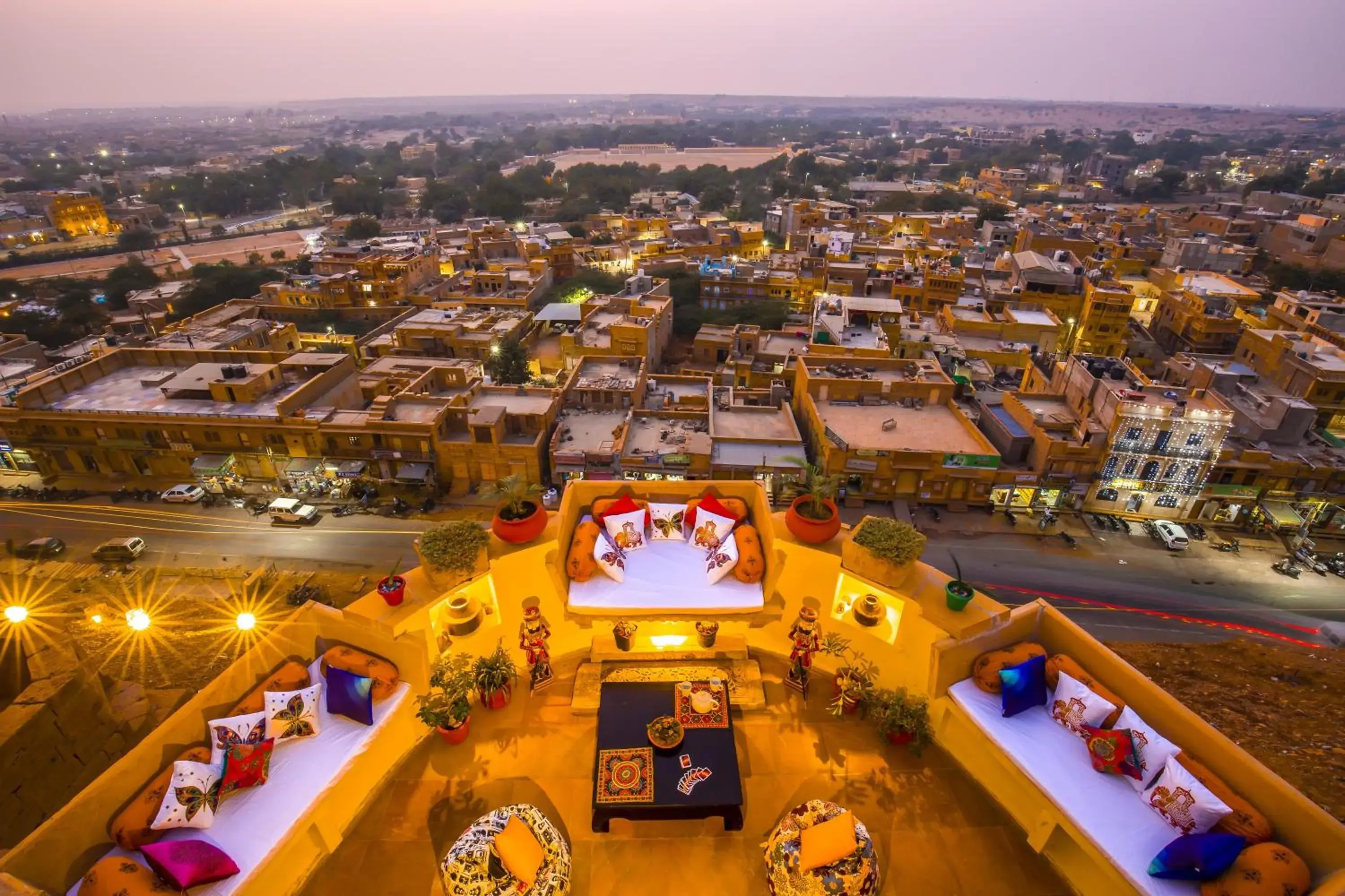 Property building in Zostel Jaisalmer Property building in Zostel Jaisalmer