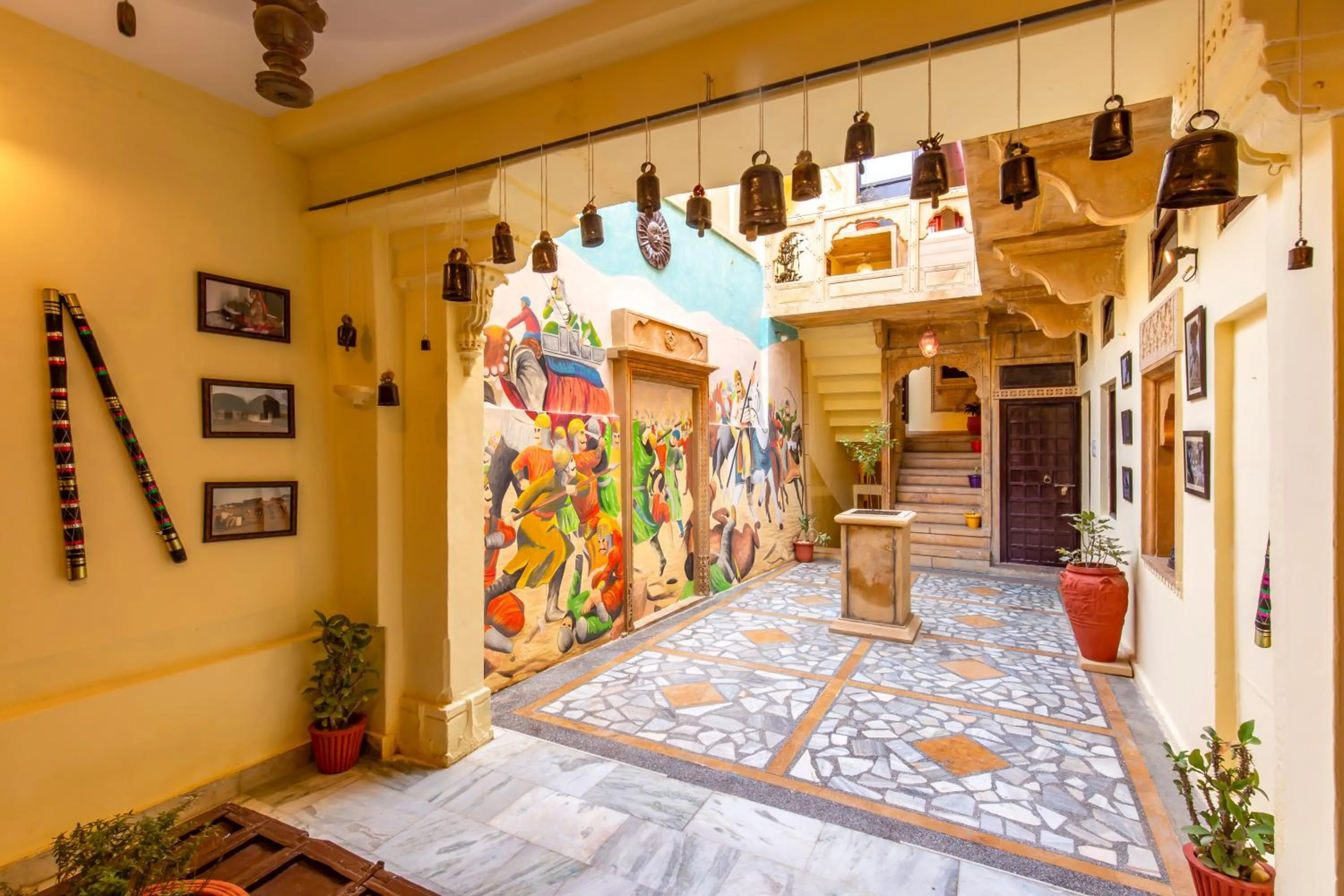 Photo of the whole room in Zostel Jaisalmer