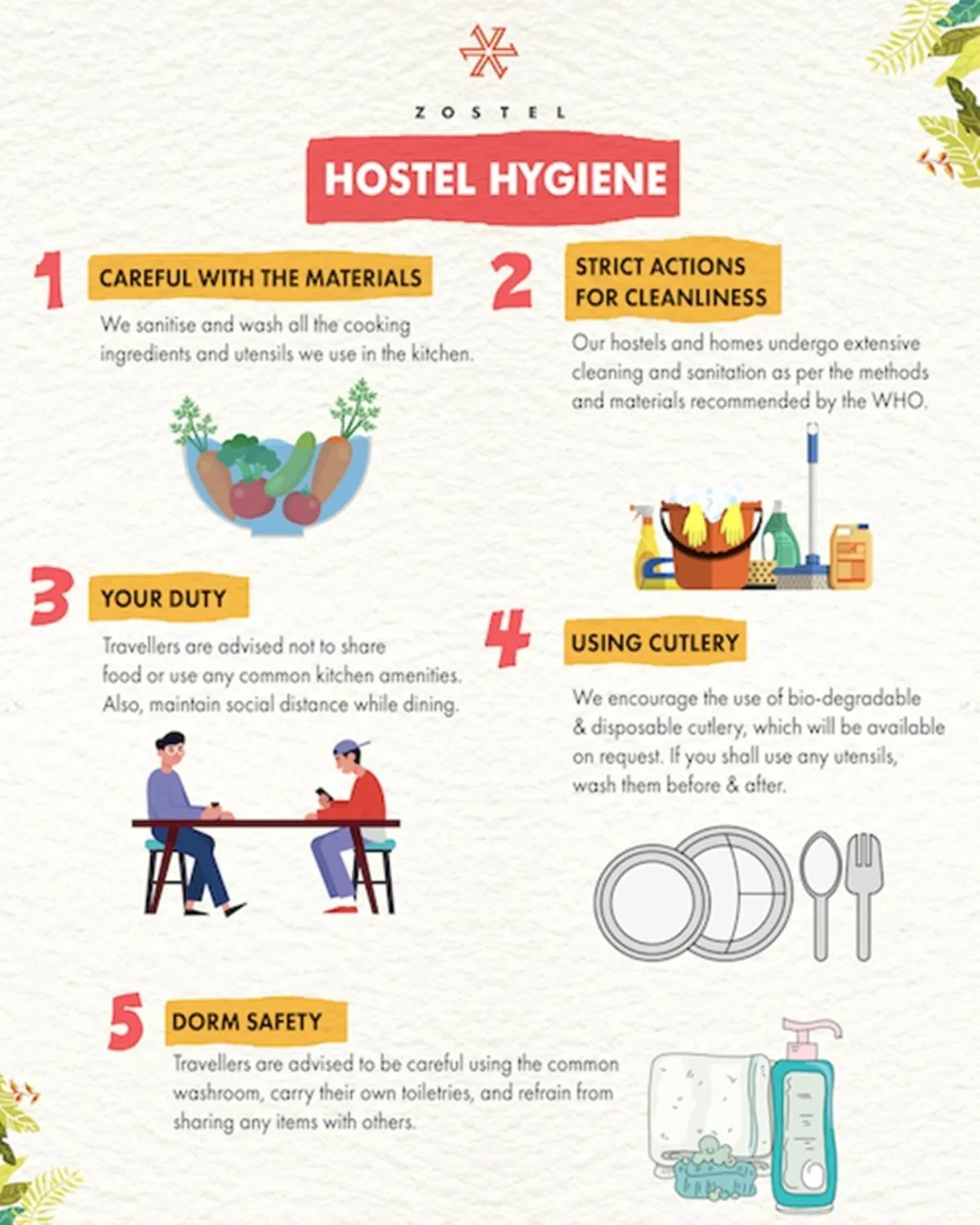 Text overlay in Zostel Jaisalmer