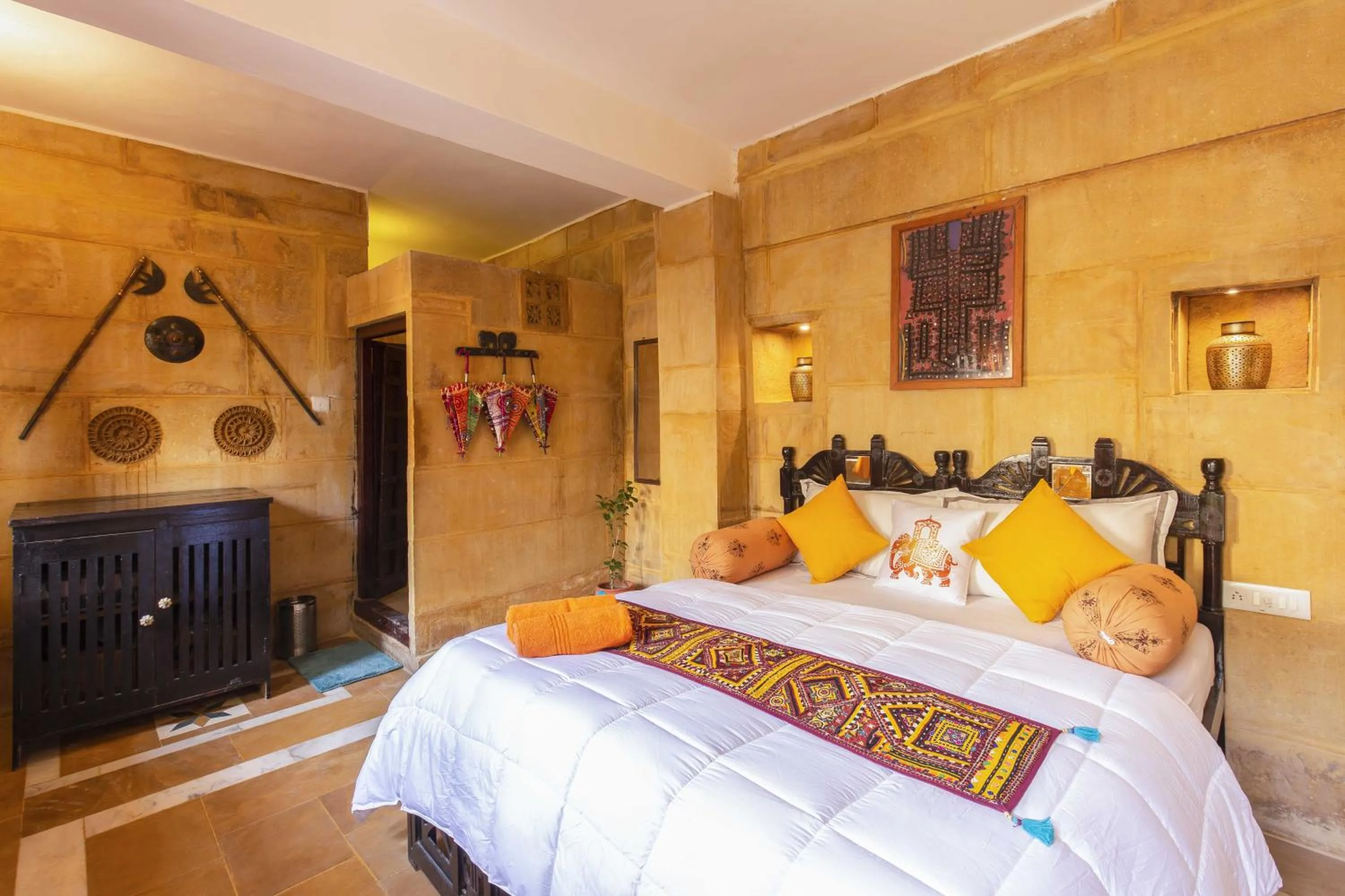 Bed in Zostel Jaisalmer