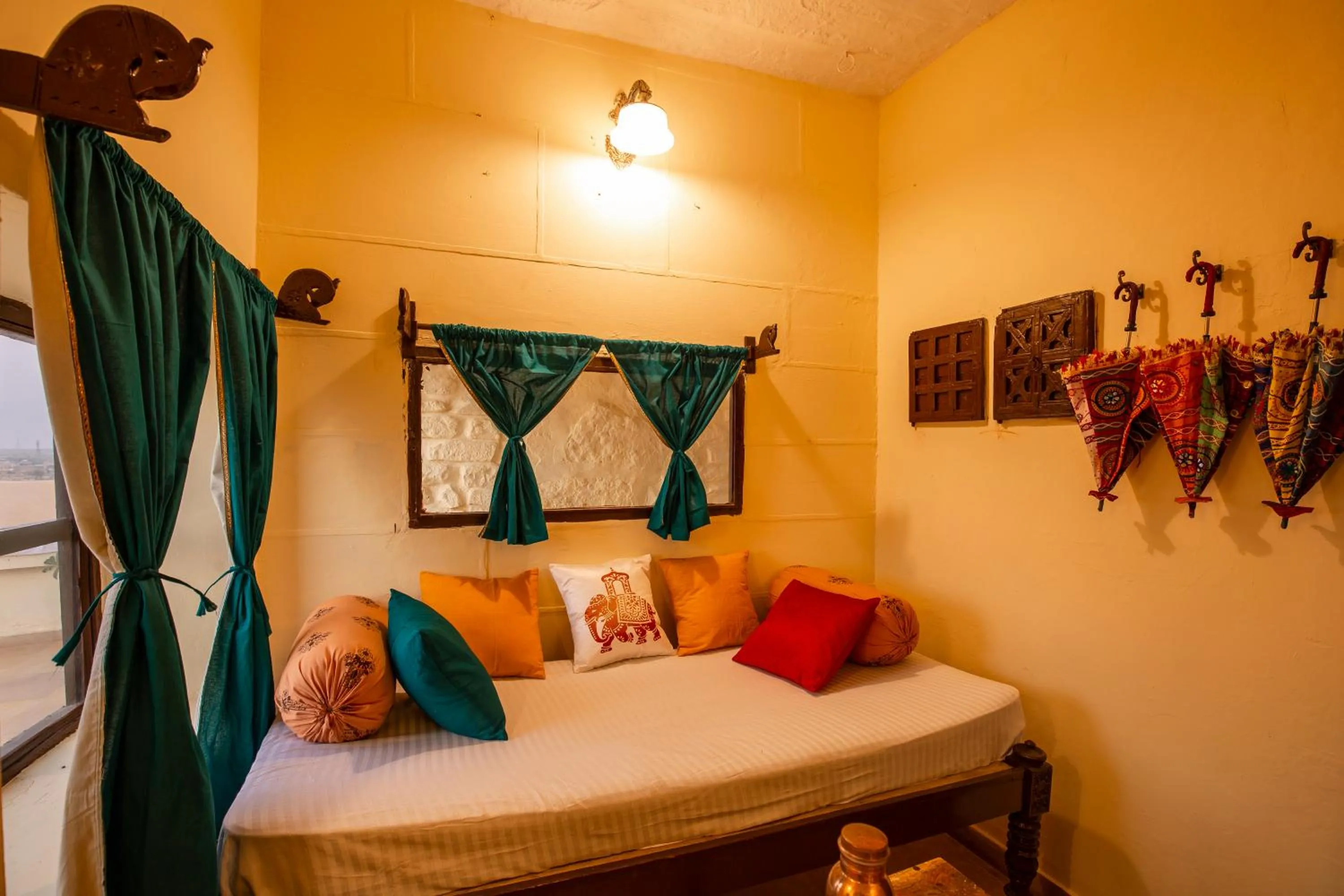 Photo of the whole room, Bed in Zostel Jaisalmer