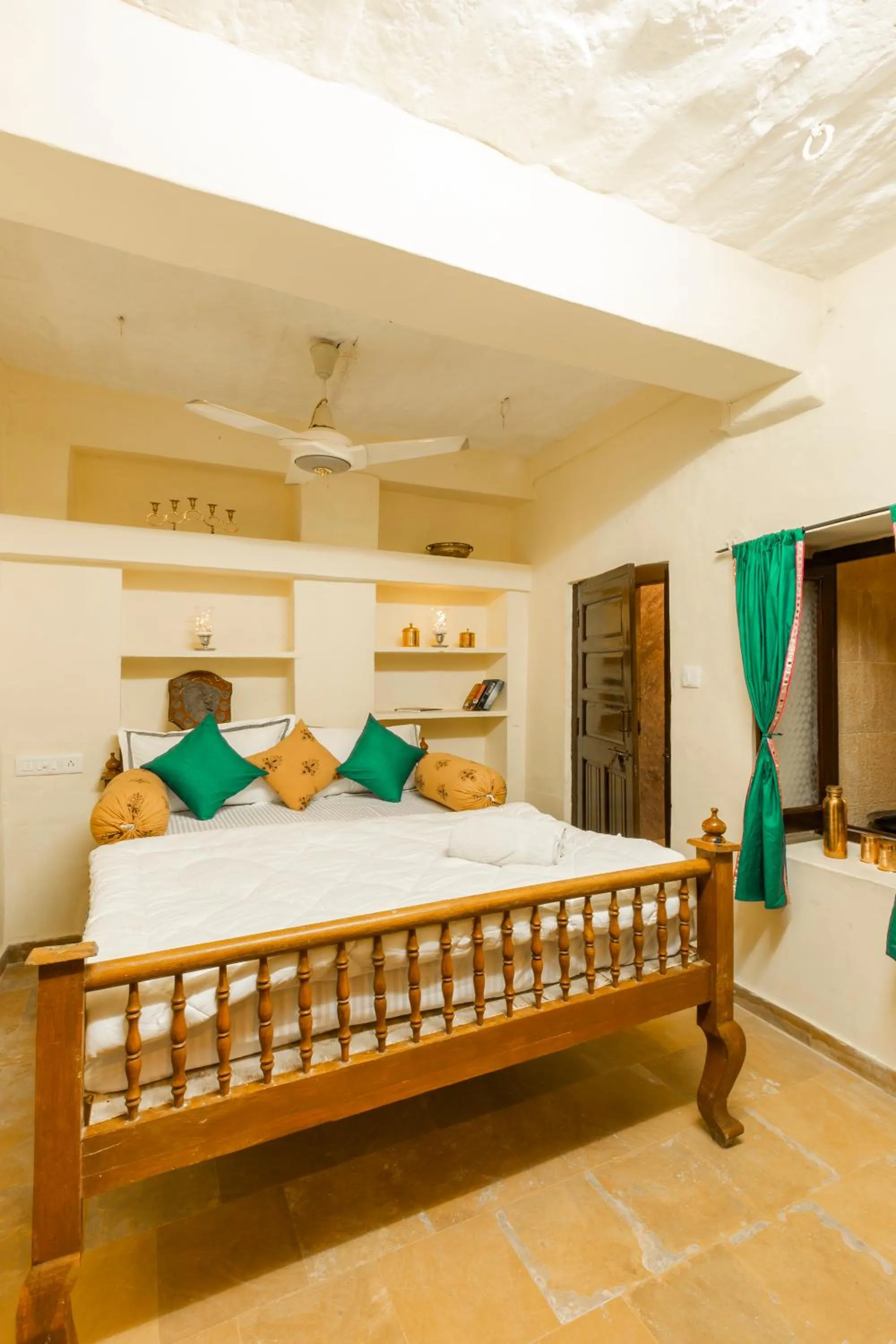 Bed in Zostel Jaisalmer