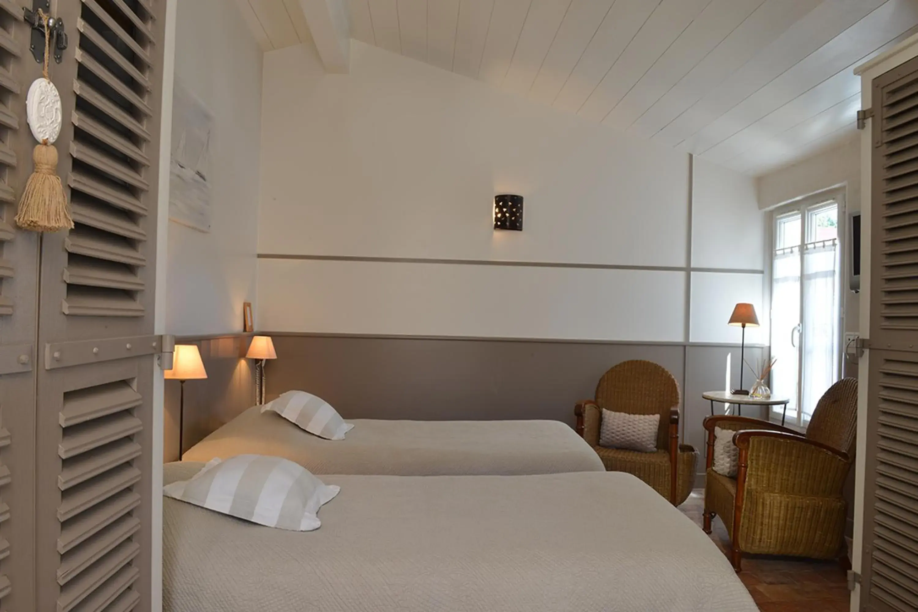 Junior Double Room in Hotel Les Bois Flottais Junior Double Room in Hotel Les Bois Flottais