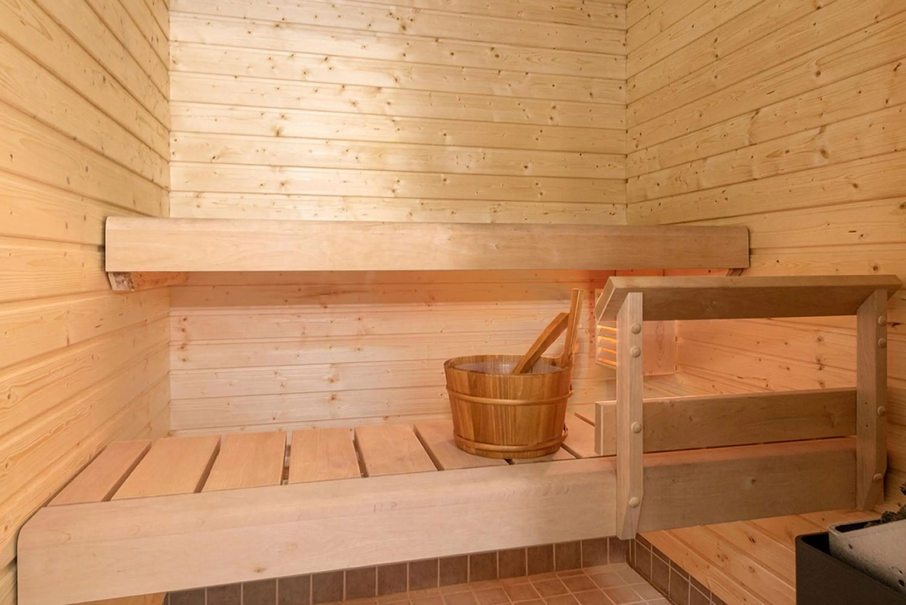 Sauna in Forenom Serviced Apartments Rauma Kaivopuisto