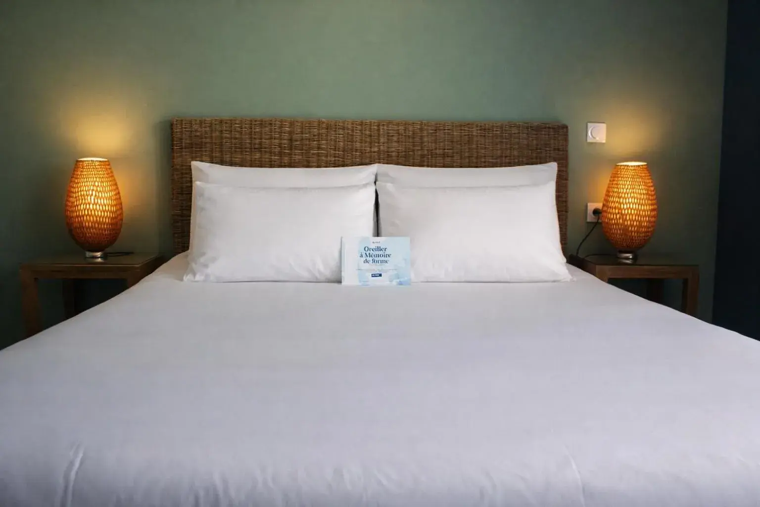 Bed in Kyriad Perpignan Sud Bed in Kyriad Perpignan Sud