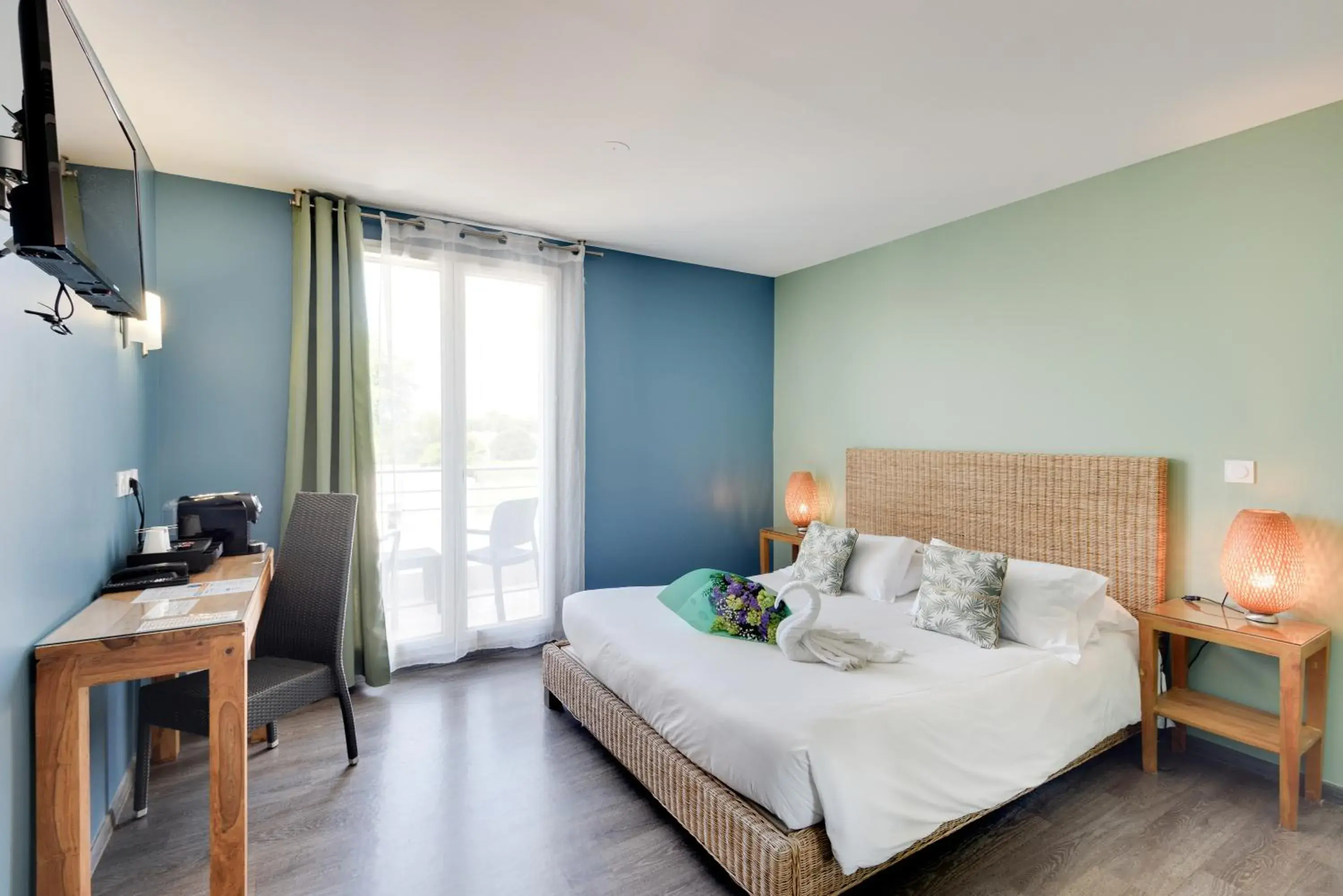 Photo of the whole room, Bed in Kyriad Perpignan Sud Photo of the whole room, Bed in Kyriad Perpignan Sud