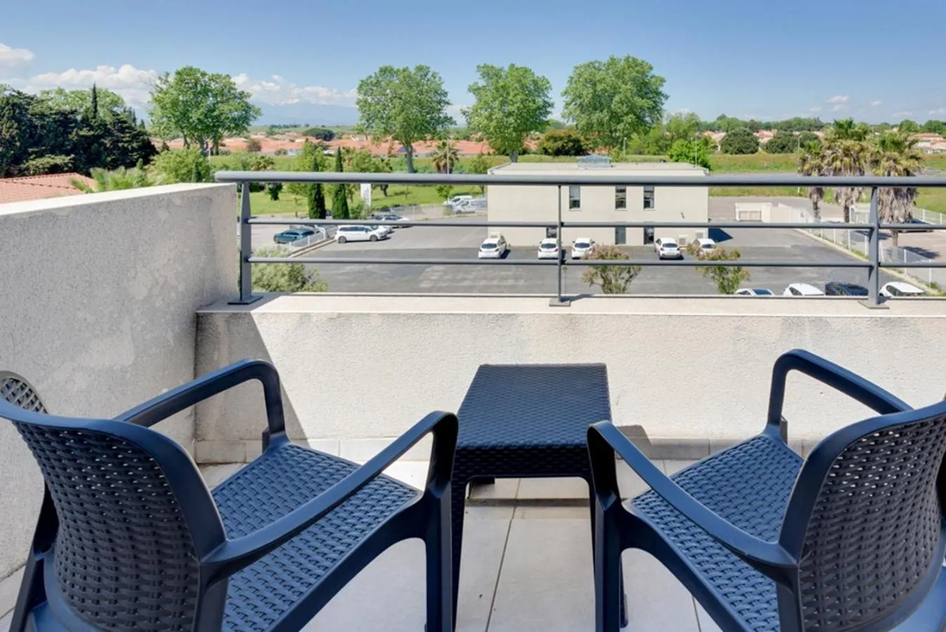 Balcony/Terrace in Kyriad Perpignan Sud