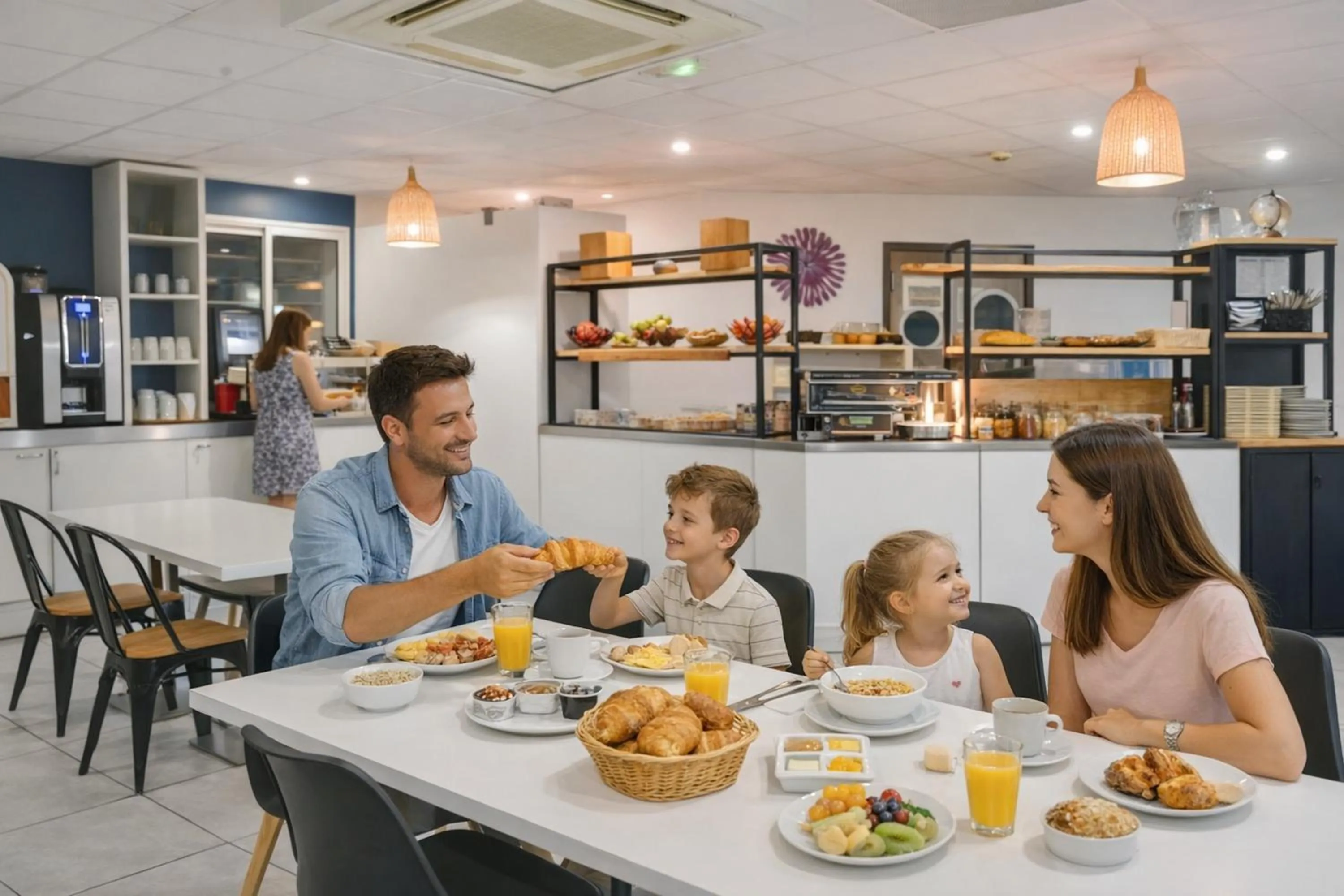 Breakfast in Kyriad Perpignan Sud