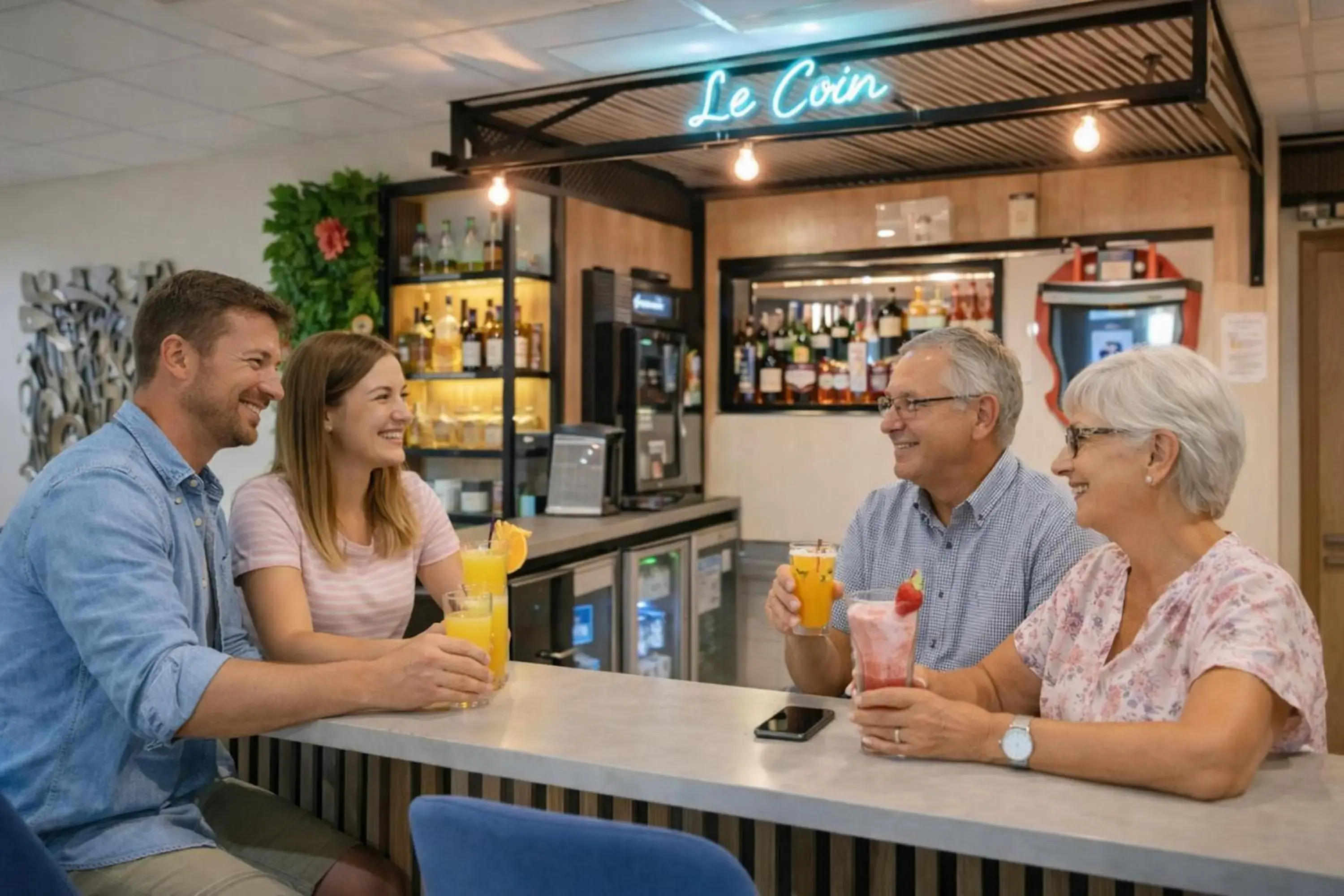 Lounge or bar in Kyriad Perpignan Sud Lounge or bar in Kyriad Perpignan Sud