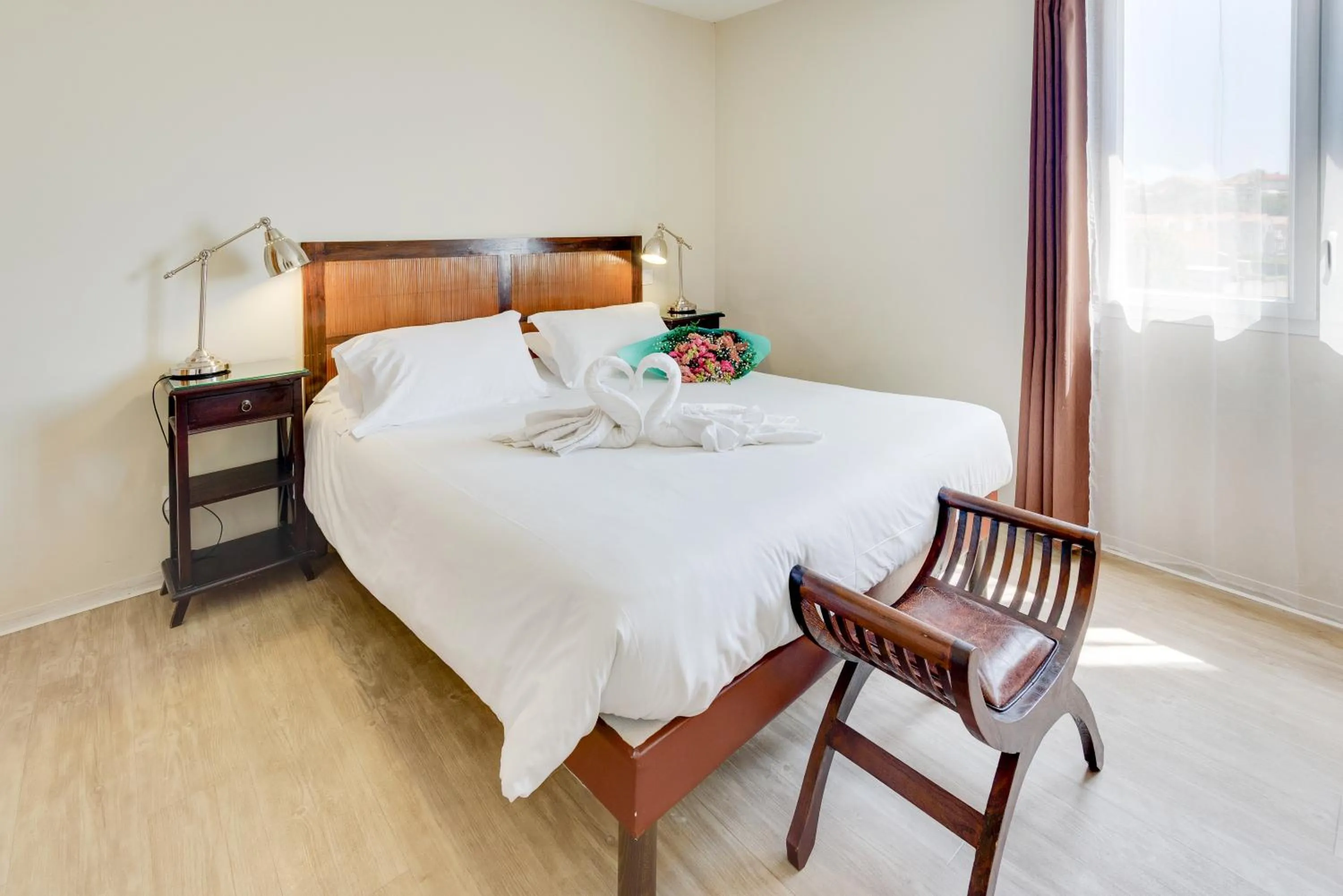 Bedroom, Bed in Kyriad Perpignan Sud