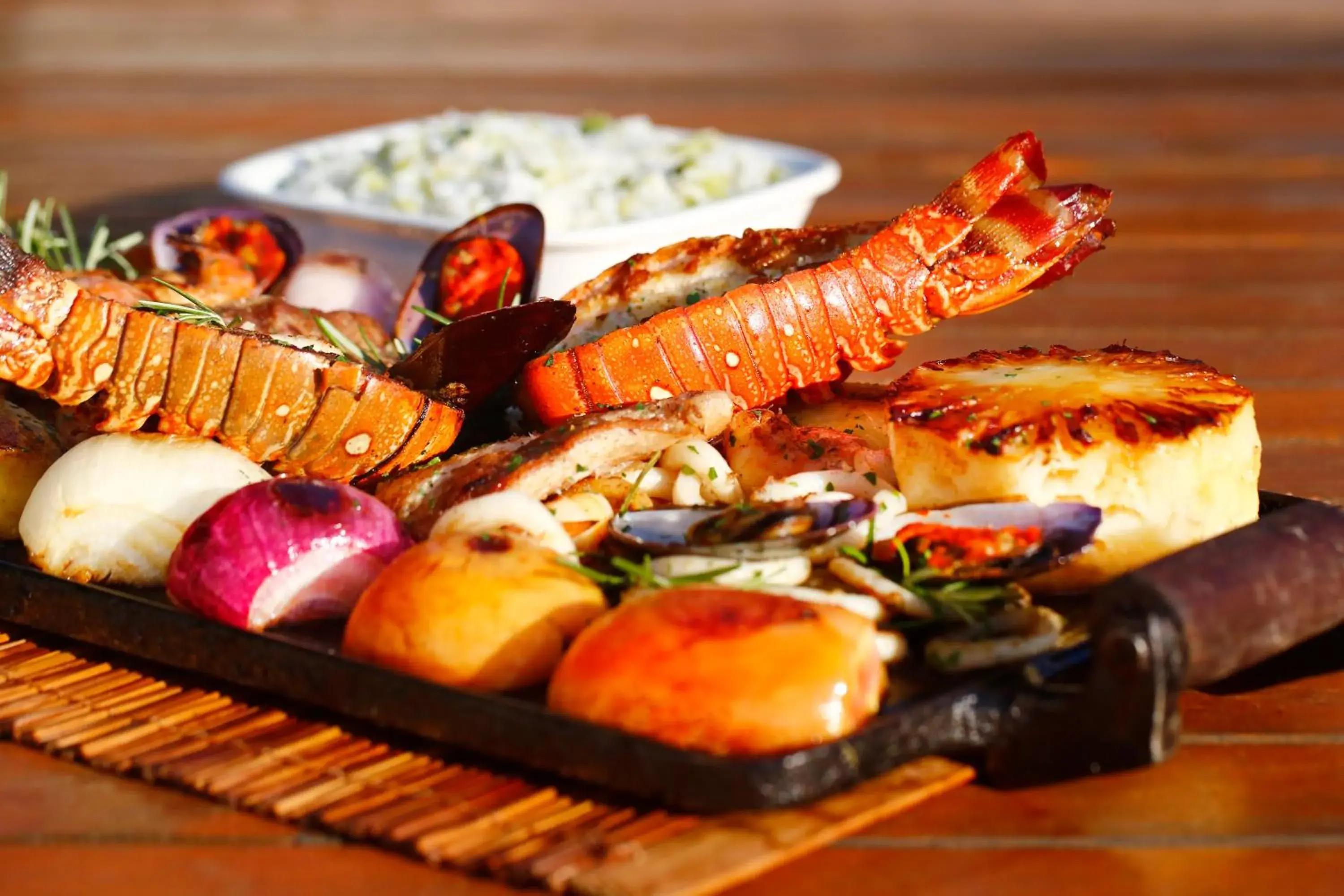 Food close-up in Manary Praia Hotel Food close-up in Manary Praia Hotel