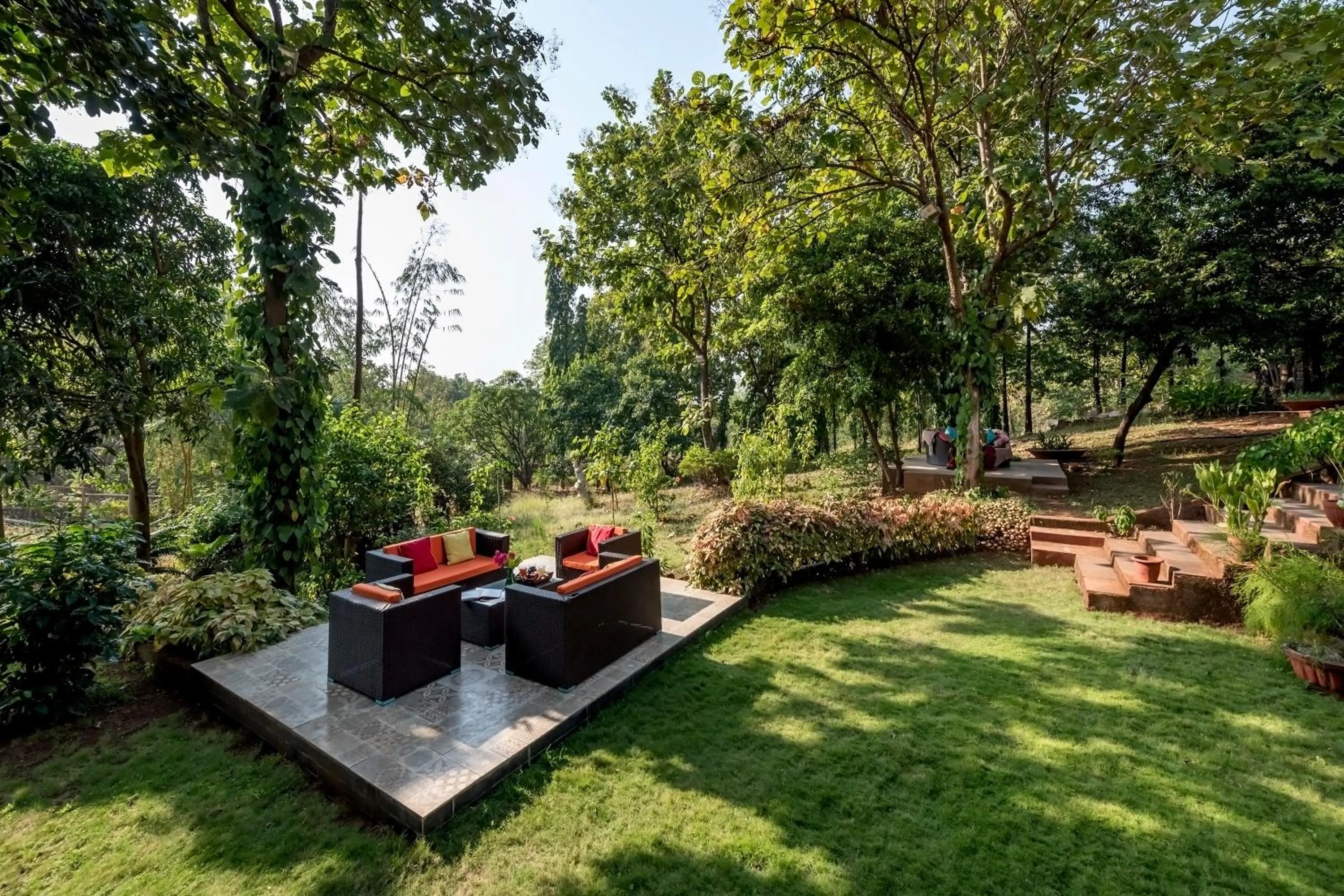 Day in SaffronStays Masaya, Alibaug - pet-friendly villa with alfresco dining