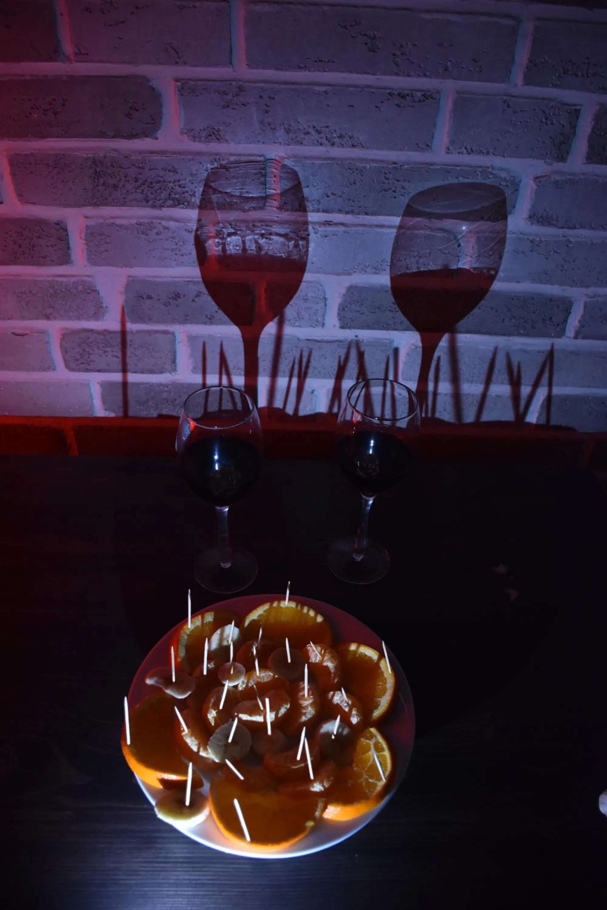 Drinks in 4Room Hotel