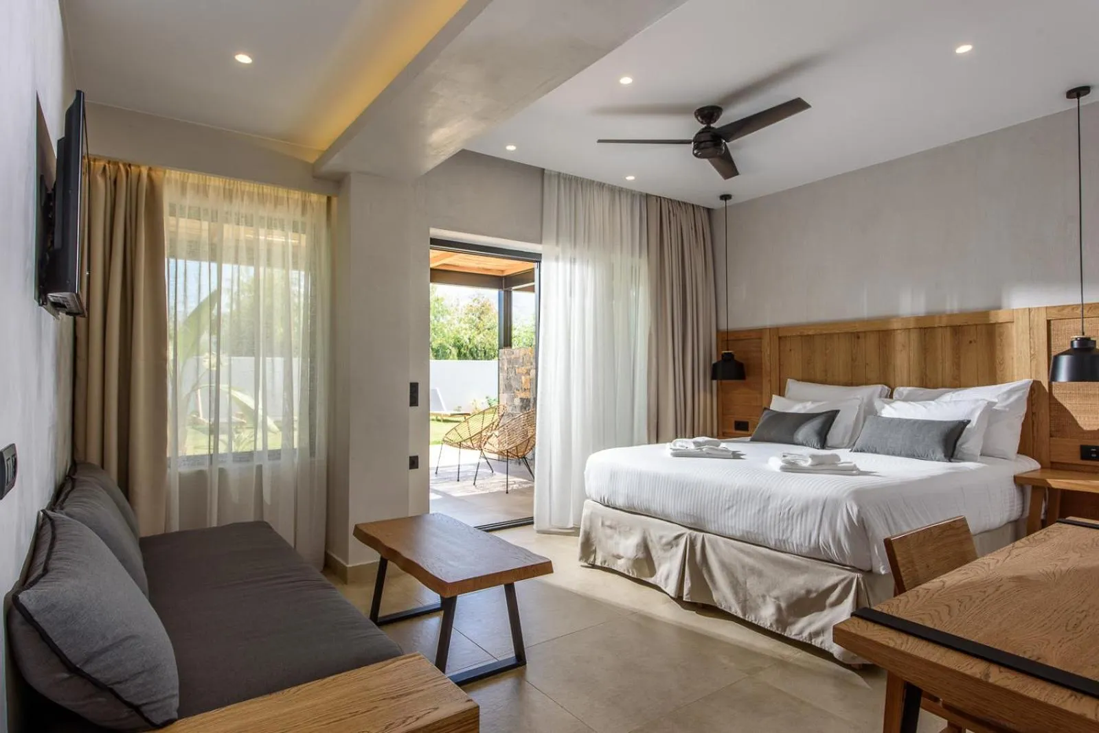 Photo of the whole room, Bed in AneSea Hotel