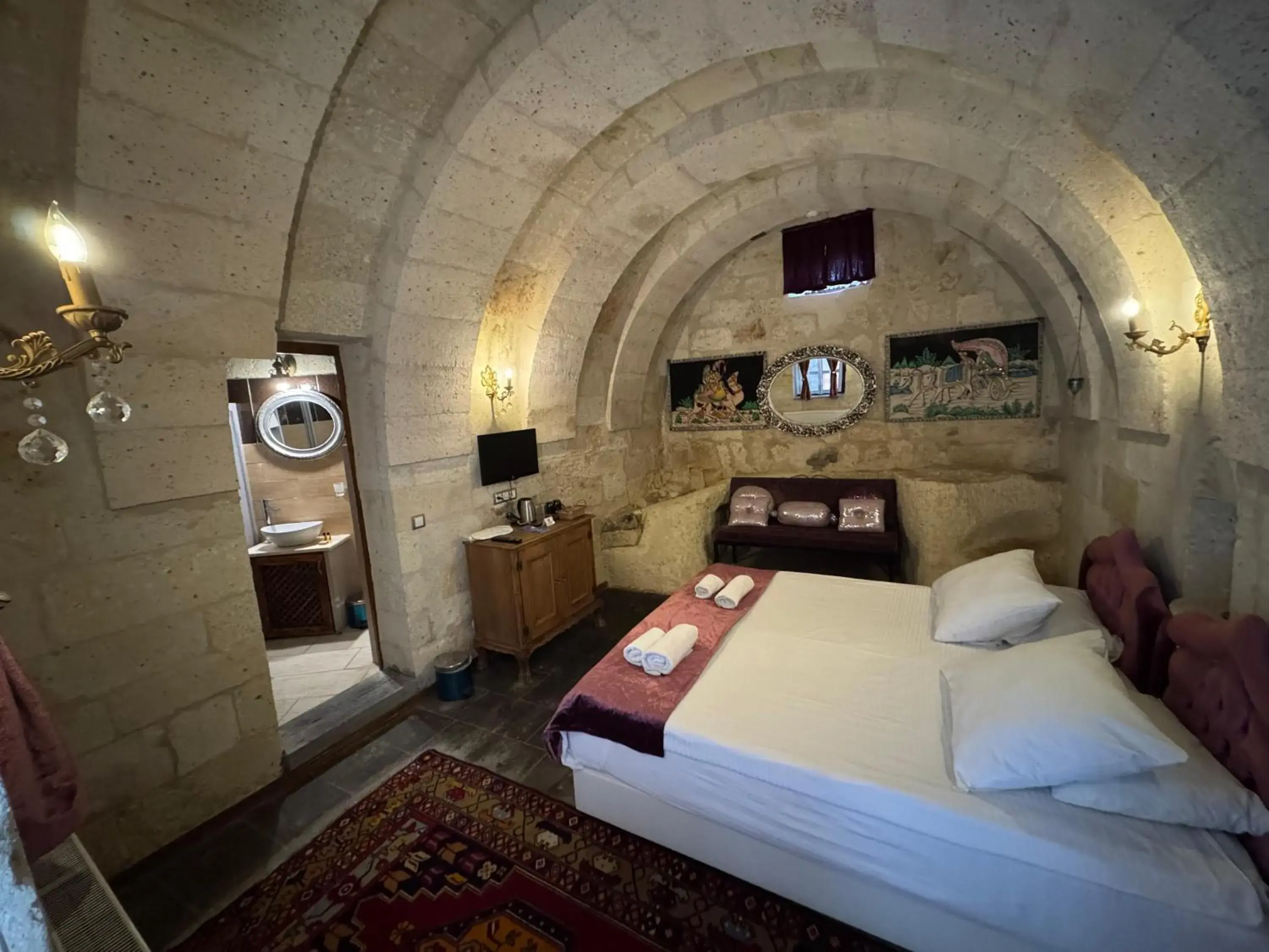Photo of the whole room in Cave Art Hotel Cappadocia Photo of the whole room in Cave Art Hotel Cappadocia