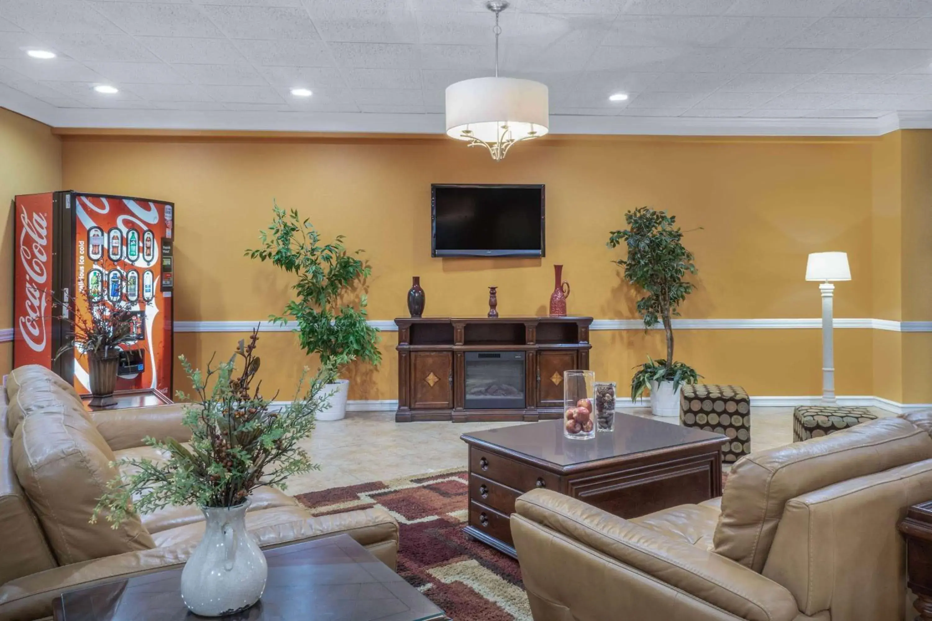 Lobby or reception in Super 8 by Wyndham Harrison OH Lobby or reception in Super 8 by Wyndham Harrison OH