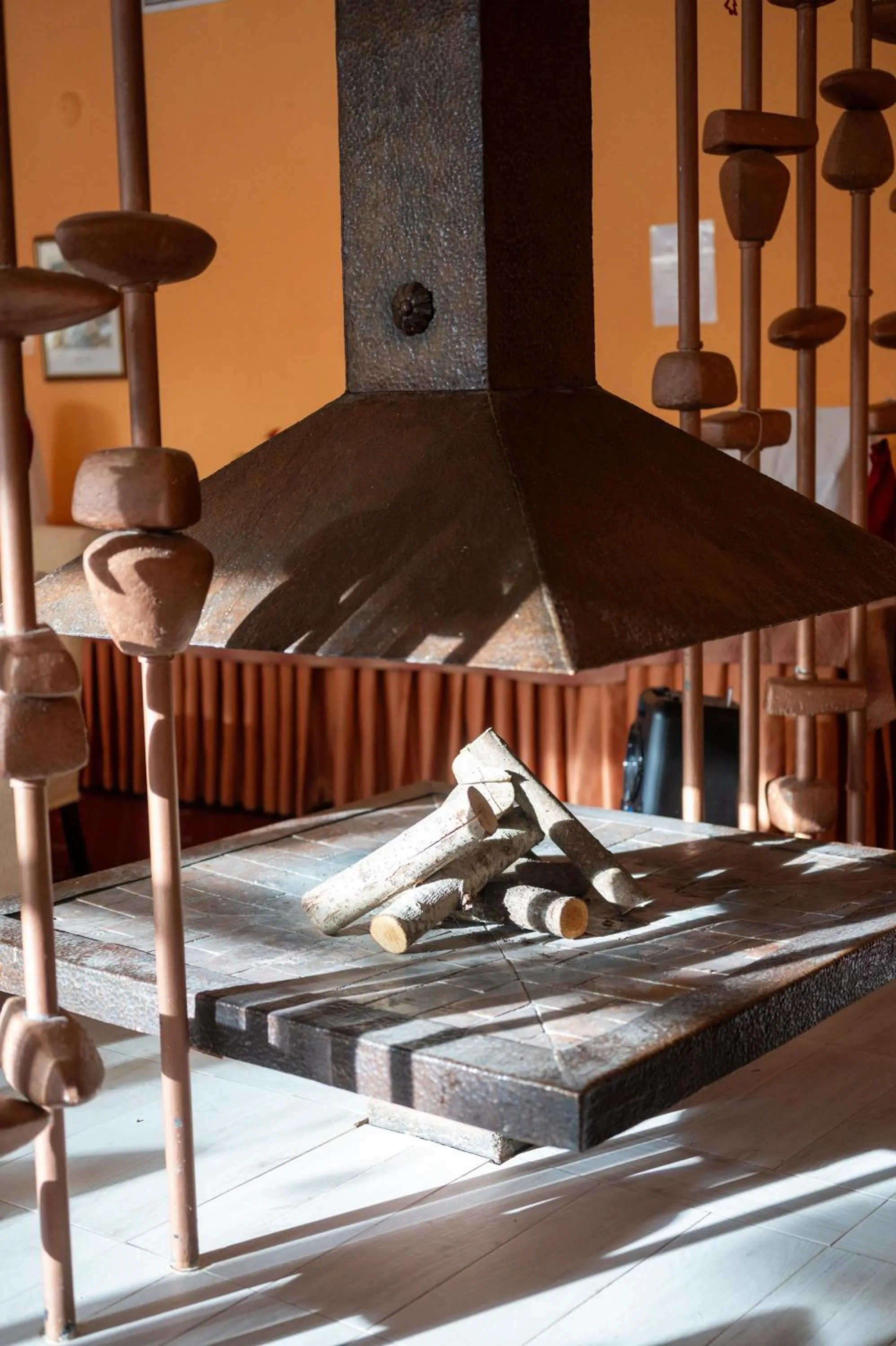 fireplace in Hotel Borovets Edelweiss