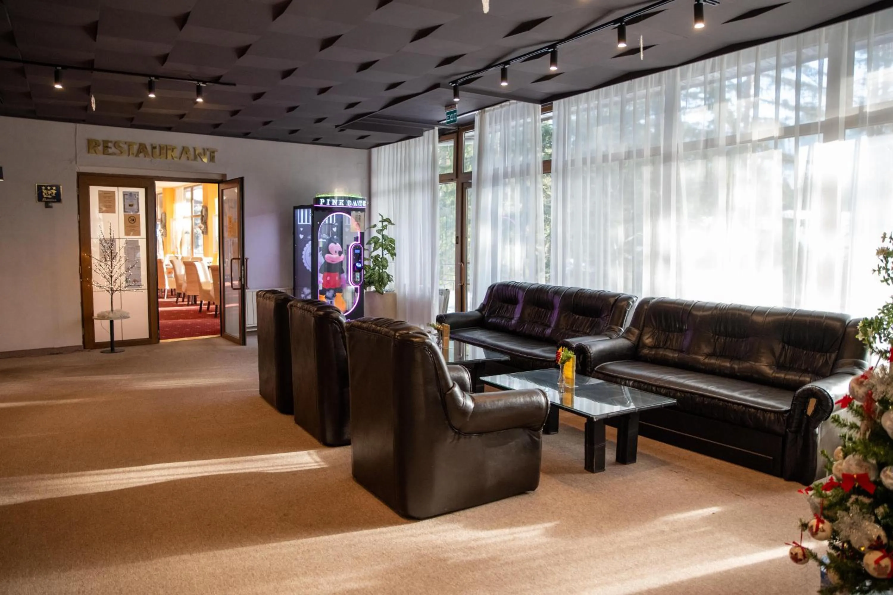 Seating area in Hotel Borovets Edelweiss