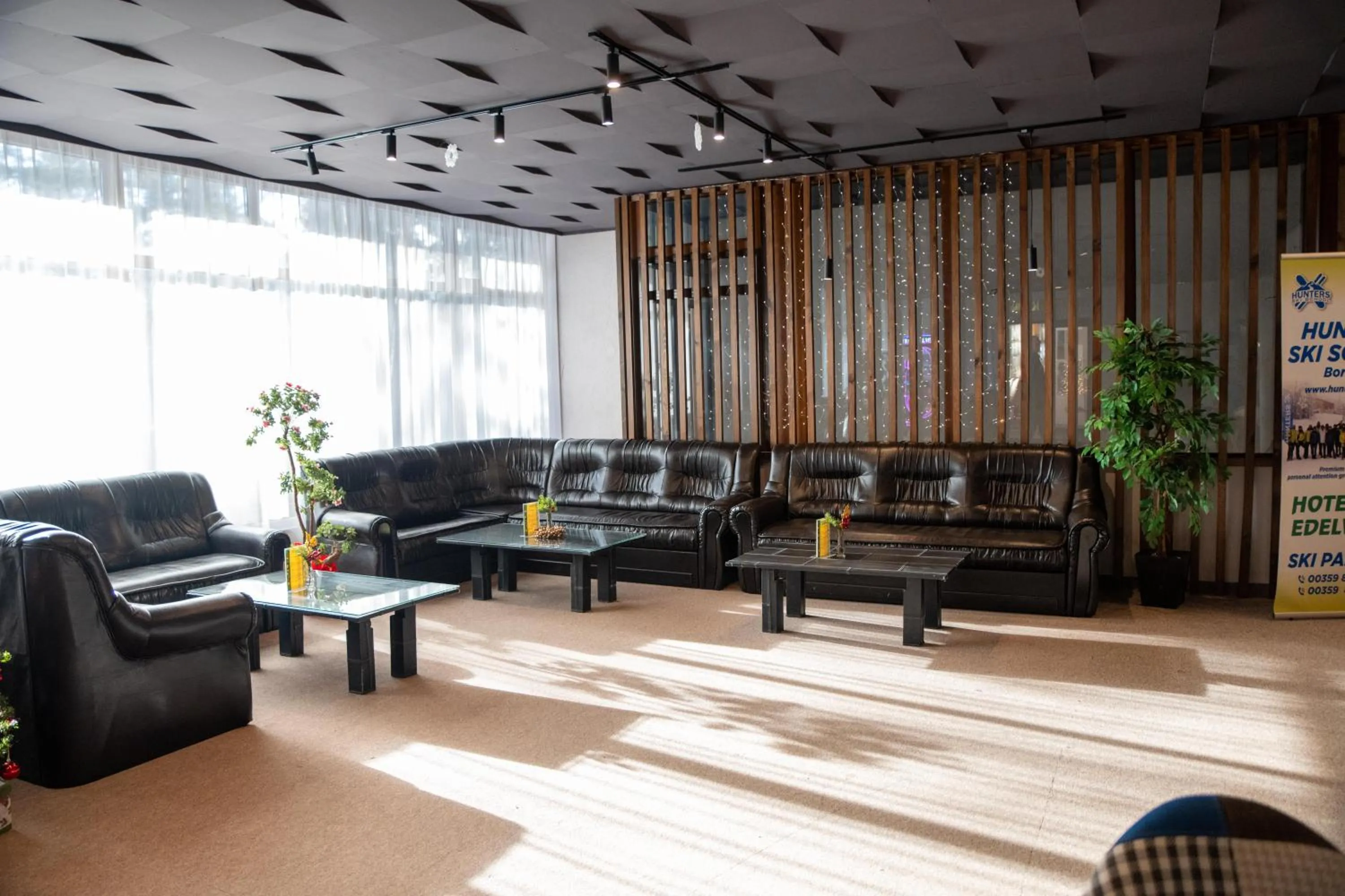 Seating area in Hotel Borovets Edelweiss