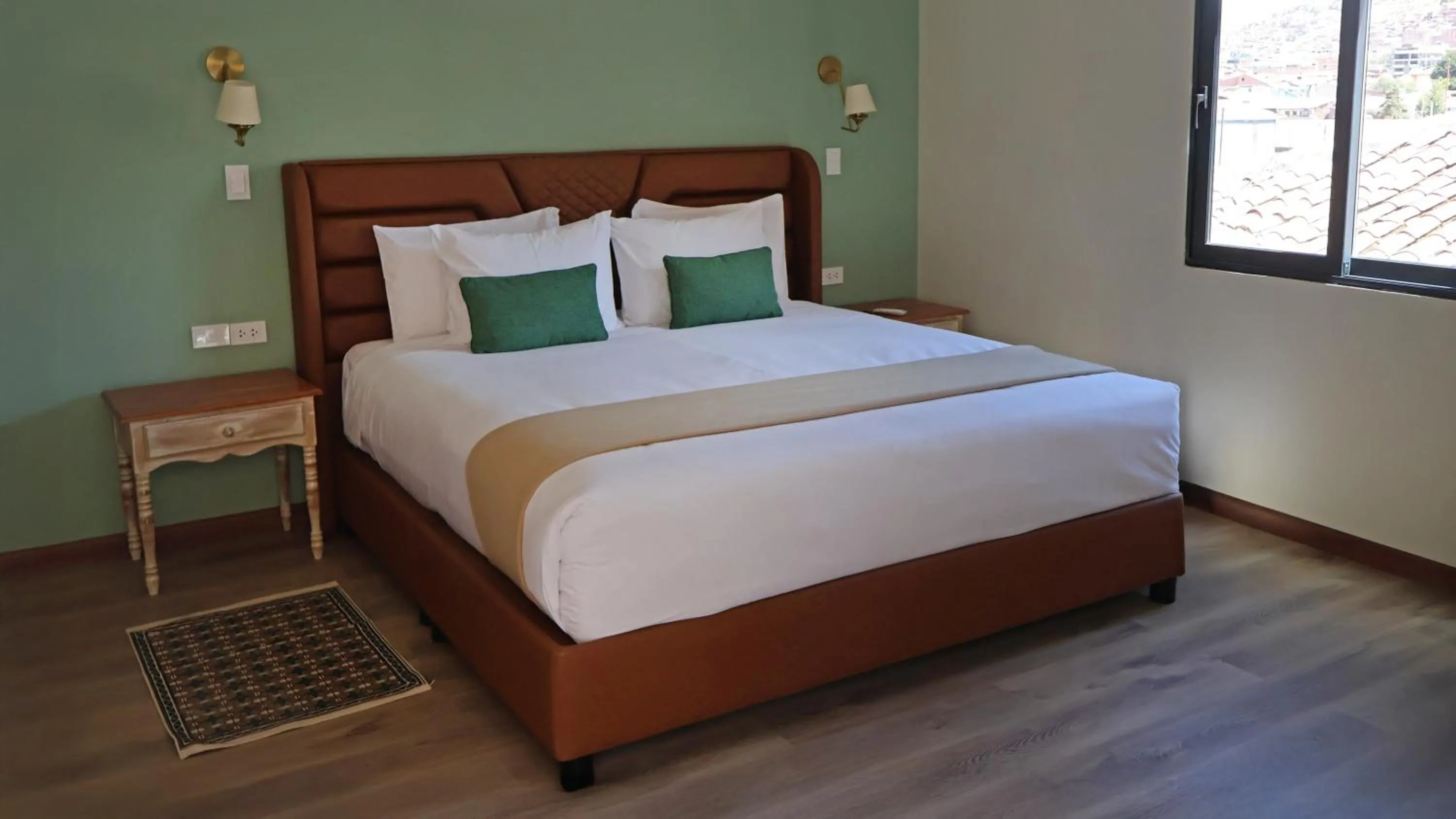 Photo of the whole room, Bed in Hotel Monasterio San Pedro