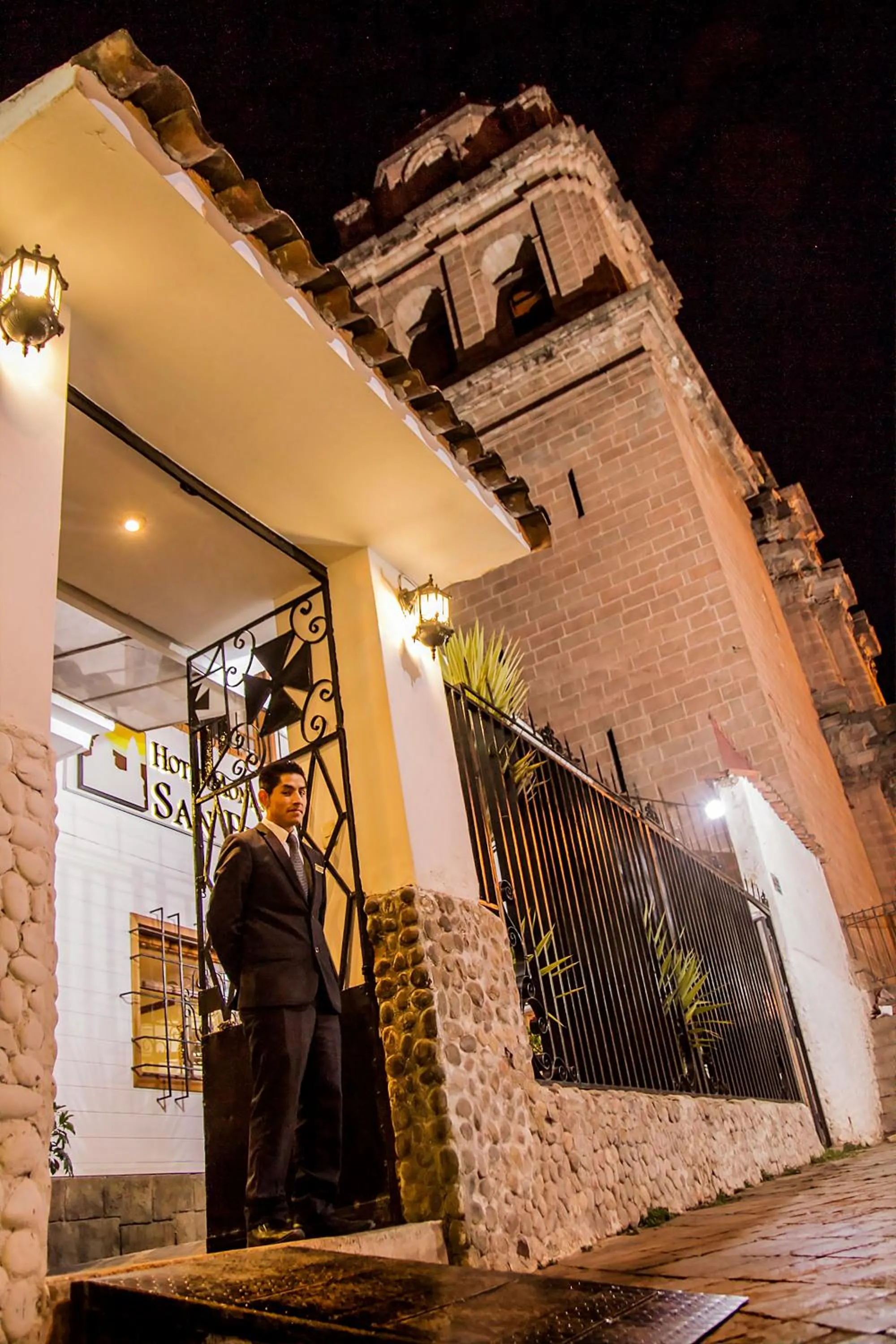 Facade/entrance in Hotel Monasterio San Pedro