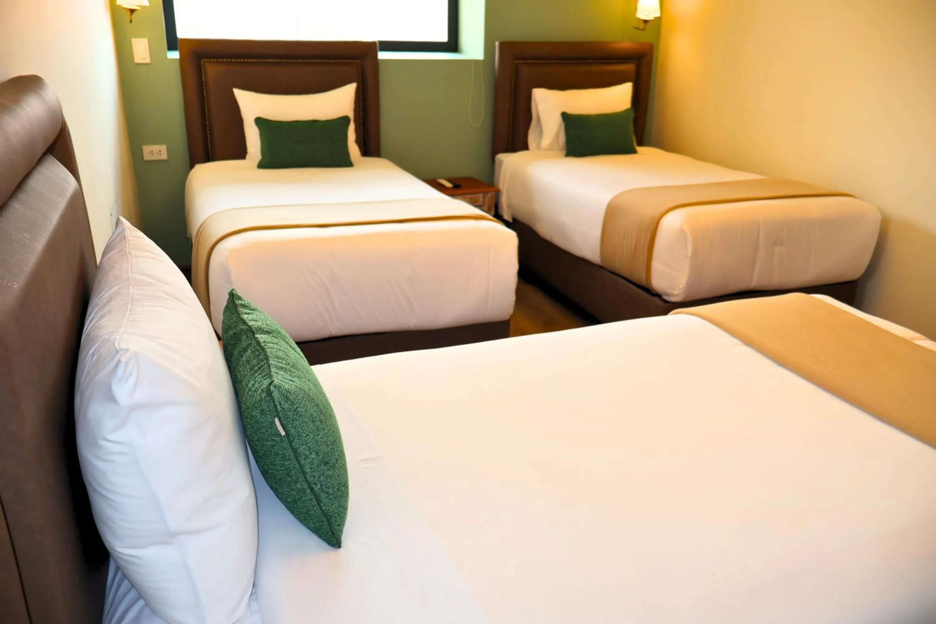 Bed in Hotel Monasterio San Pedro