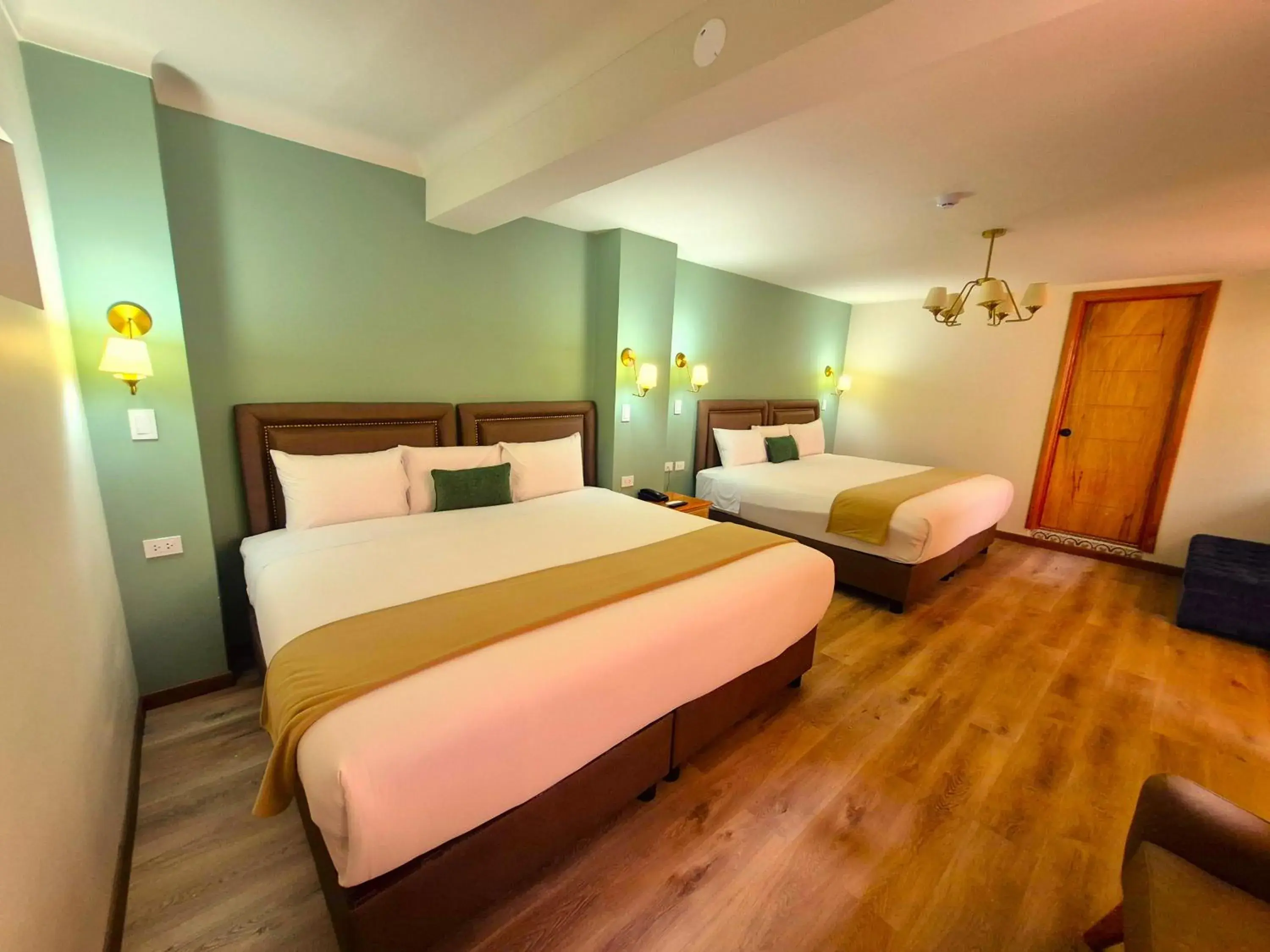 King Room with Two King Beds in Hotel Monasterio San Pedro King Room with Two King Beds in Hotel Monasterio San Pedro