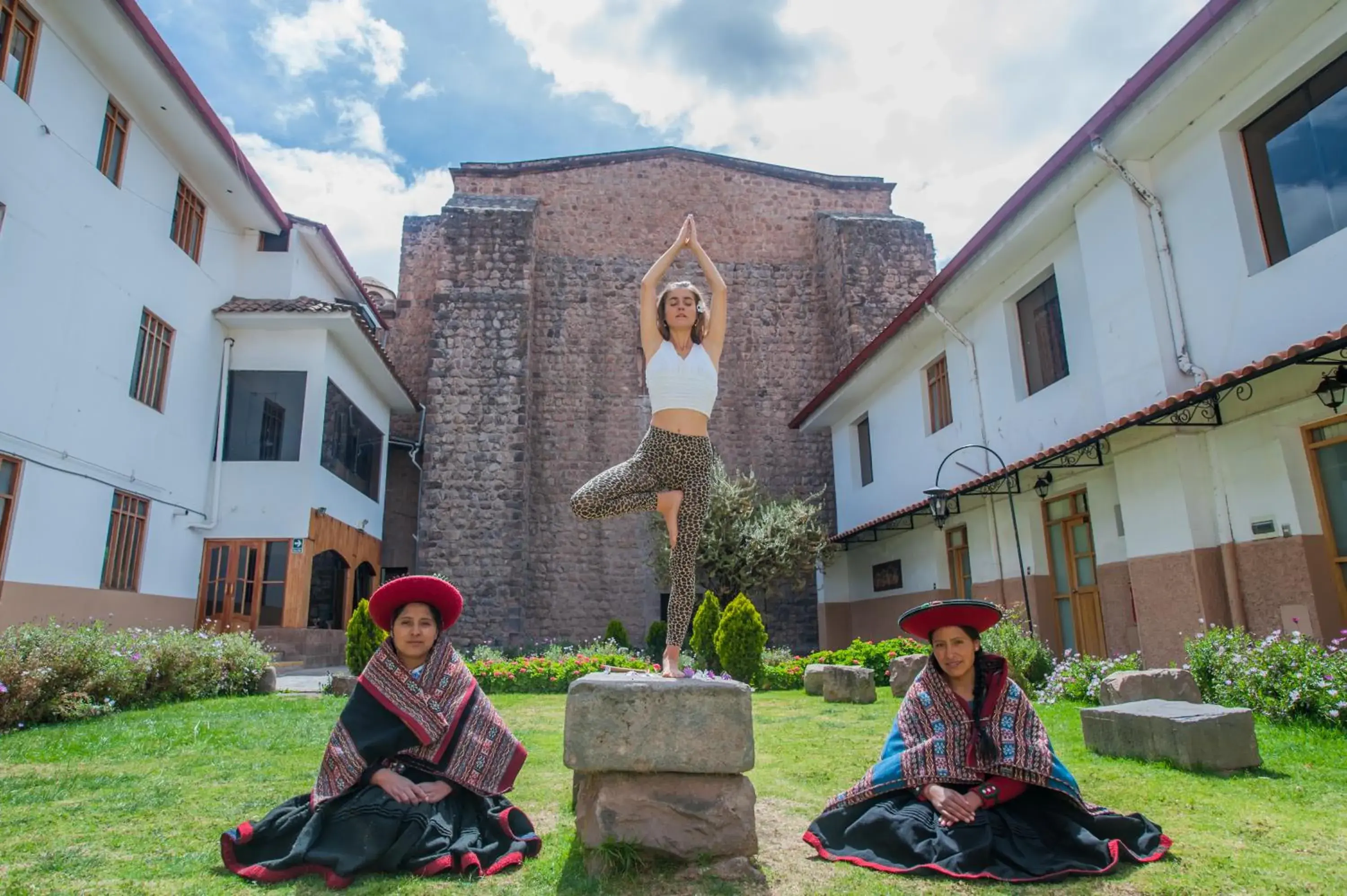 Property building in Hotel Monasterio San Pedro Property building in Hotel Monasterio San Pedro