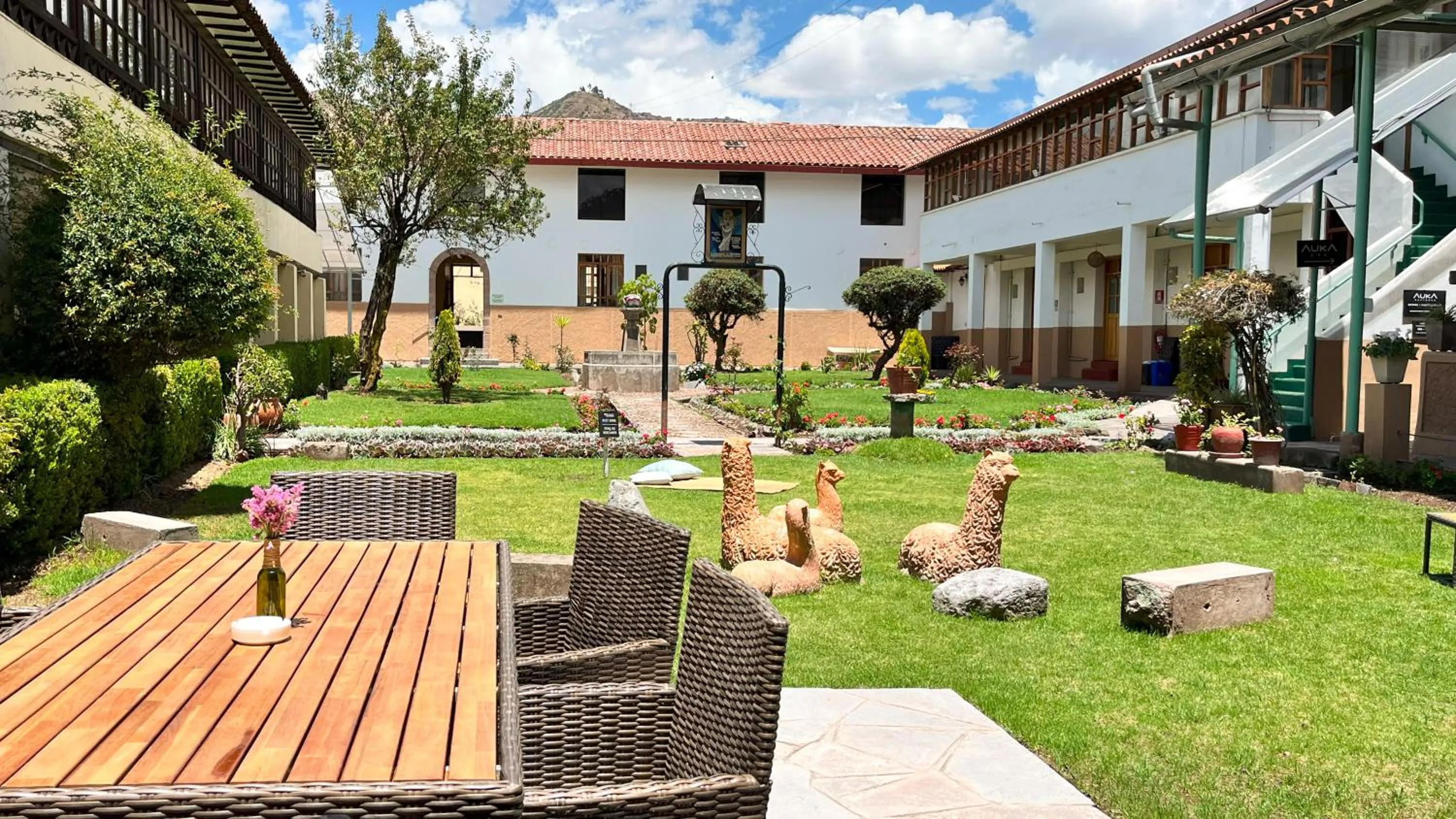 Property building in Hotel Monasterio San Pedro