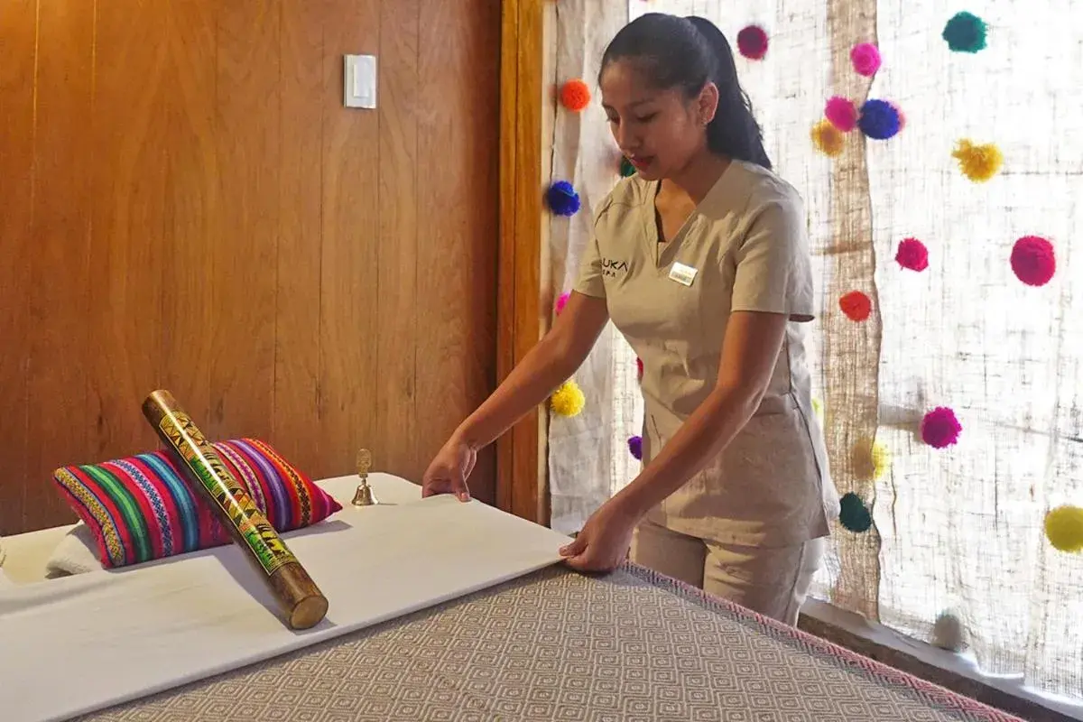 Spa and wellness centre/facilities, Bed in Hotel Monasterio San Pedro Spa and wellness centre/facilities, Bed in Hotel Monasterio San Pedro