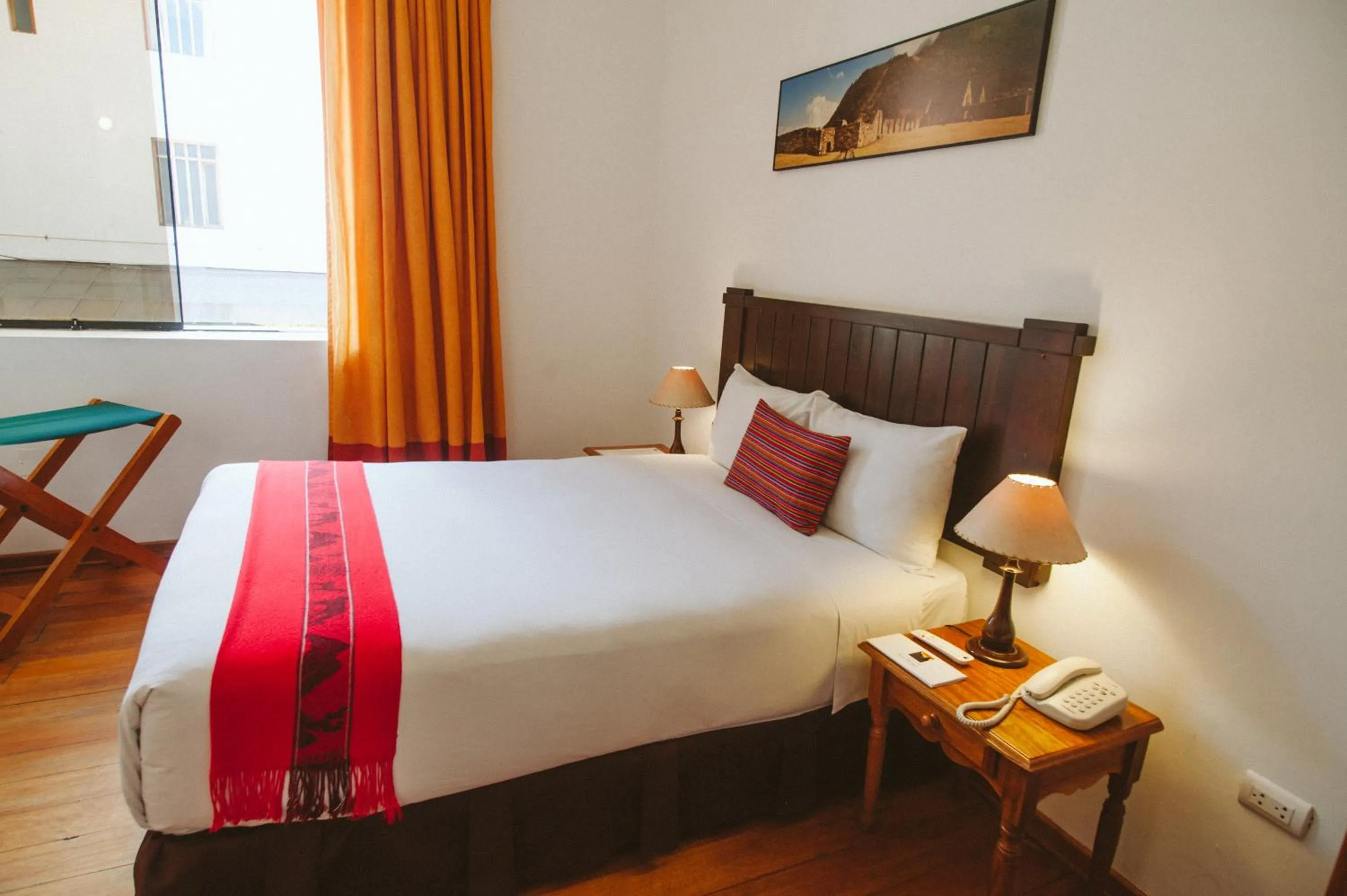 Bed in Hotel Monasterio San Pedro