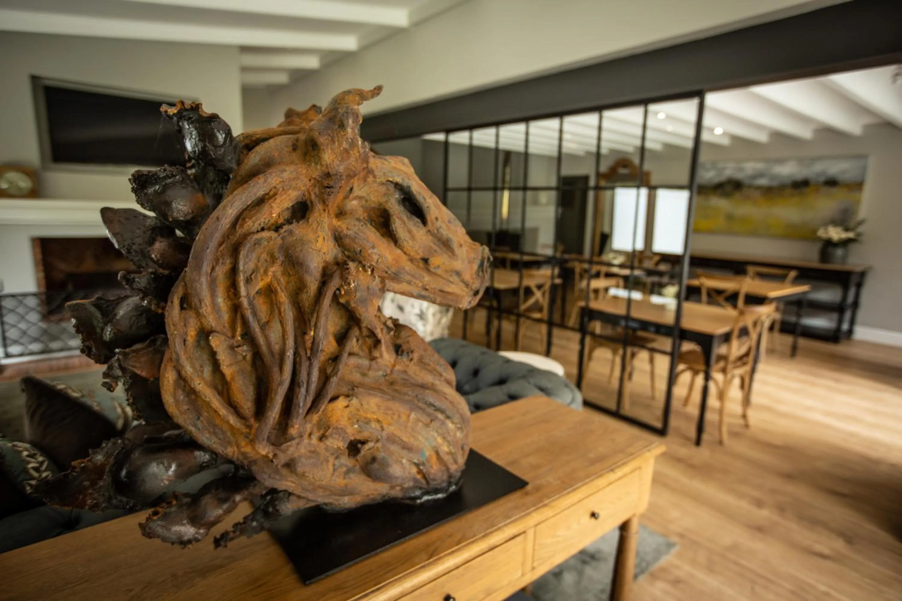 Decorative detail in Simonzicht Guest House