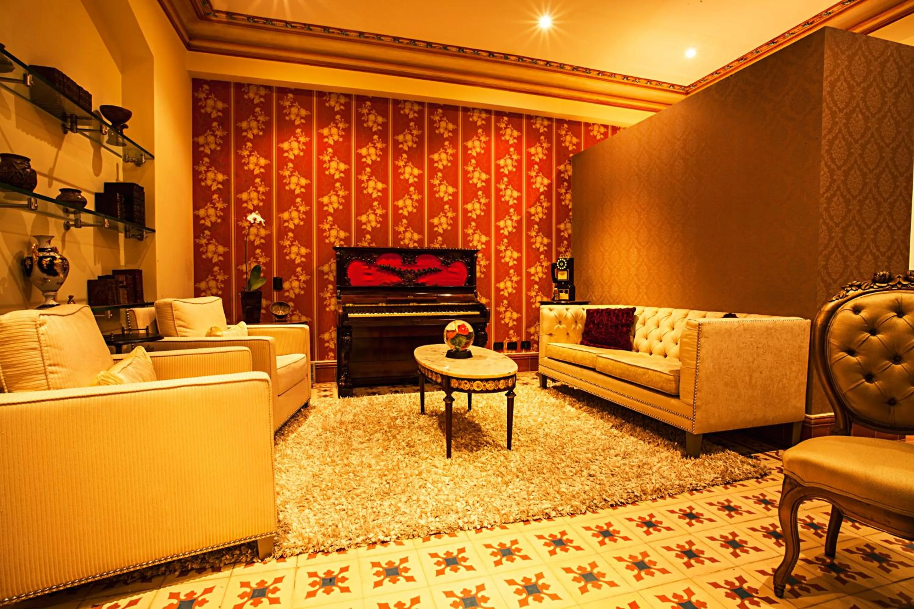 Communal lounge/ TV room in The Orchids