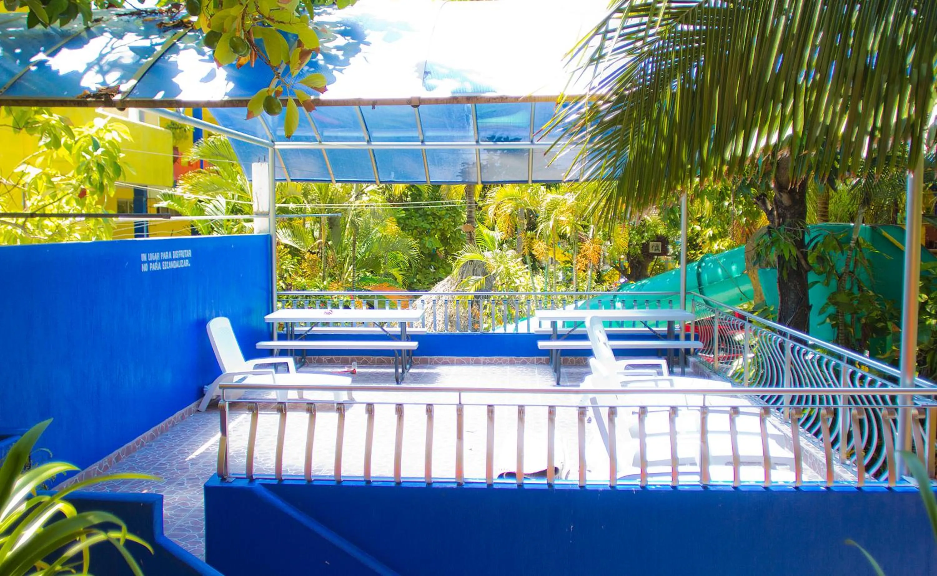 Patio in Posada Real