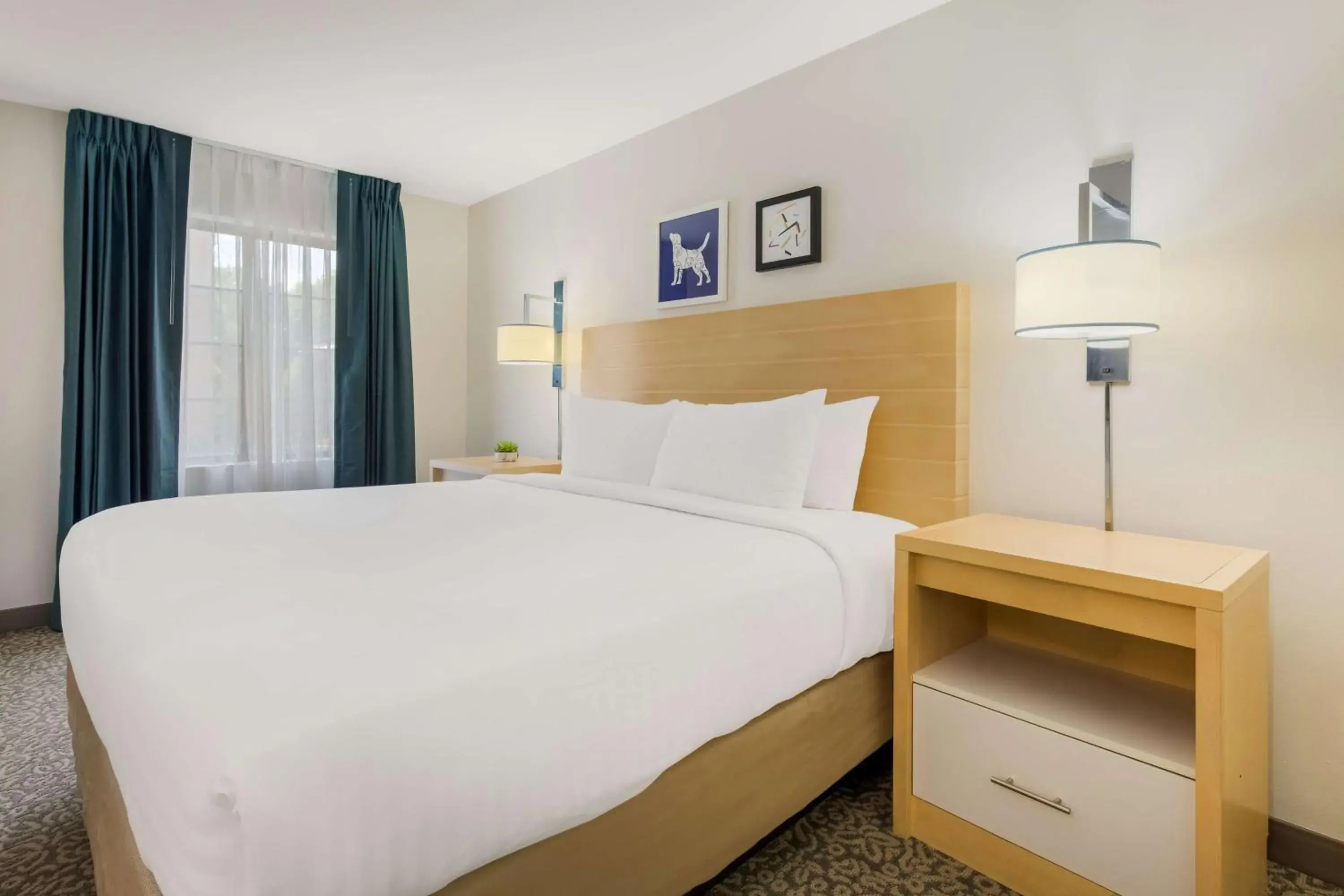 Bedroom, Bed in Sonesta ES Suites Charlotte Arrowood Bedroom, Bed in Sonesta ES Suites Charlotte Arrowood