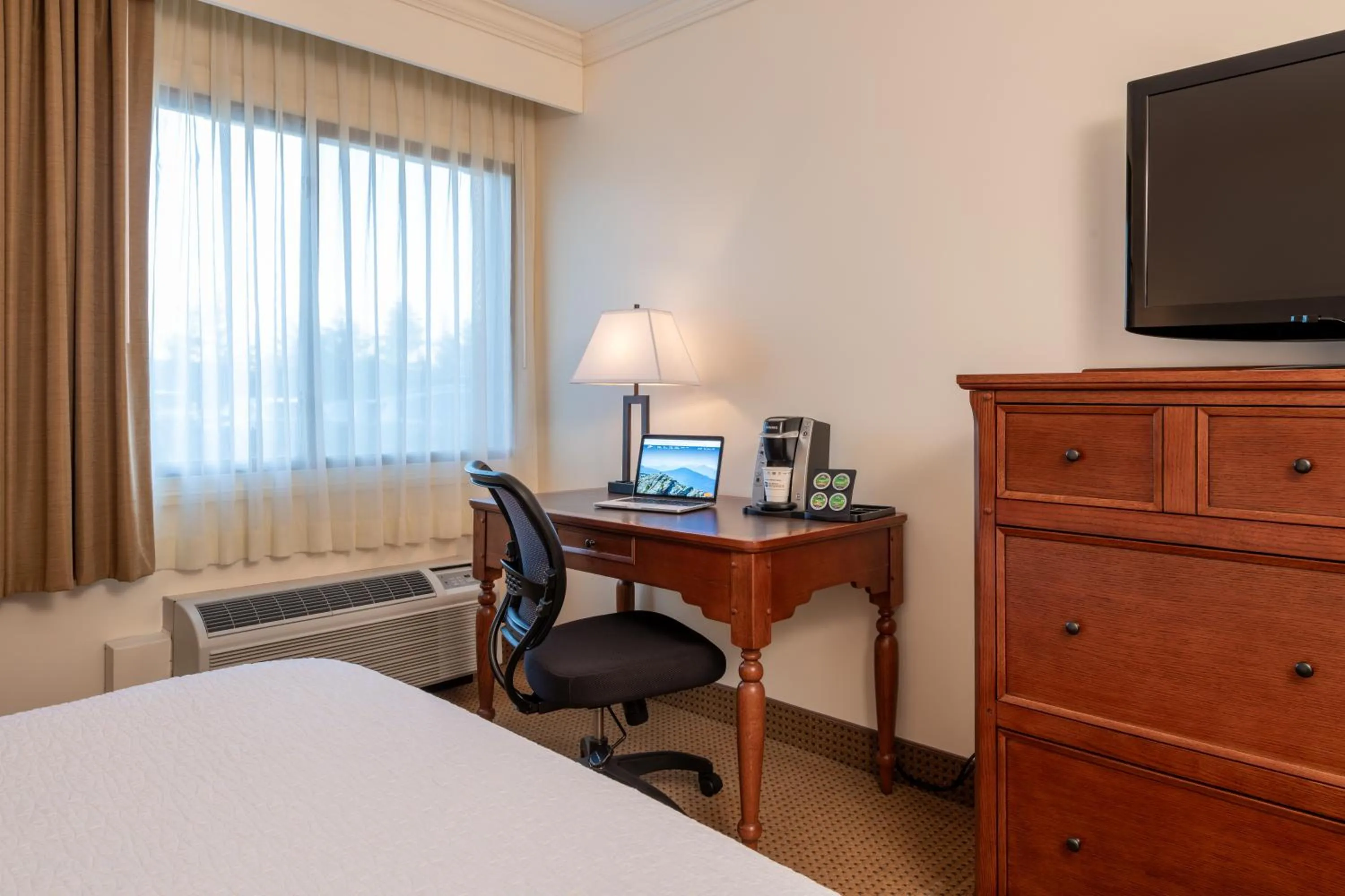 hair dresser, Bed in Best Western Plus Waterbury - Stowe