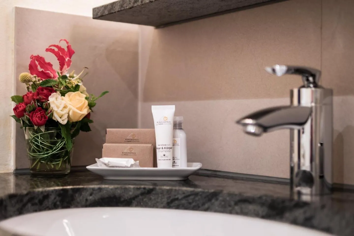 Bathroom in Hotel Adler Asperg