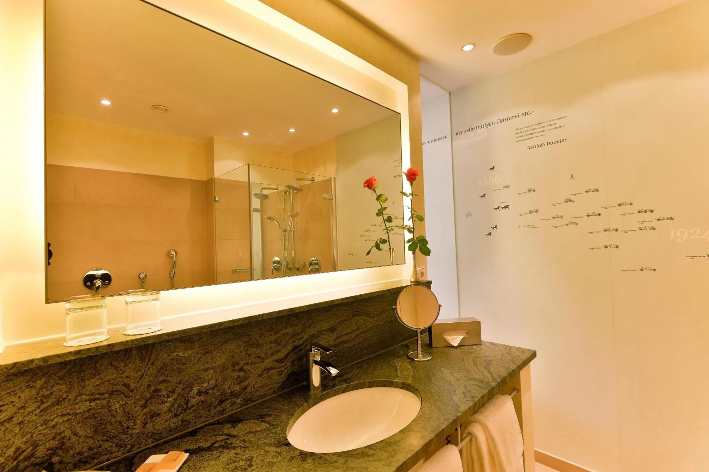 Bathroom in Hotel Adler Asperg