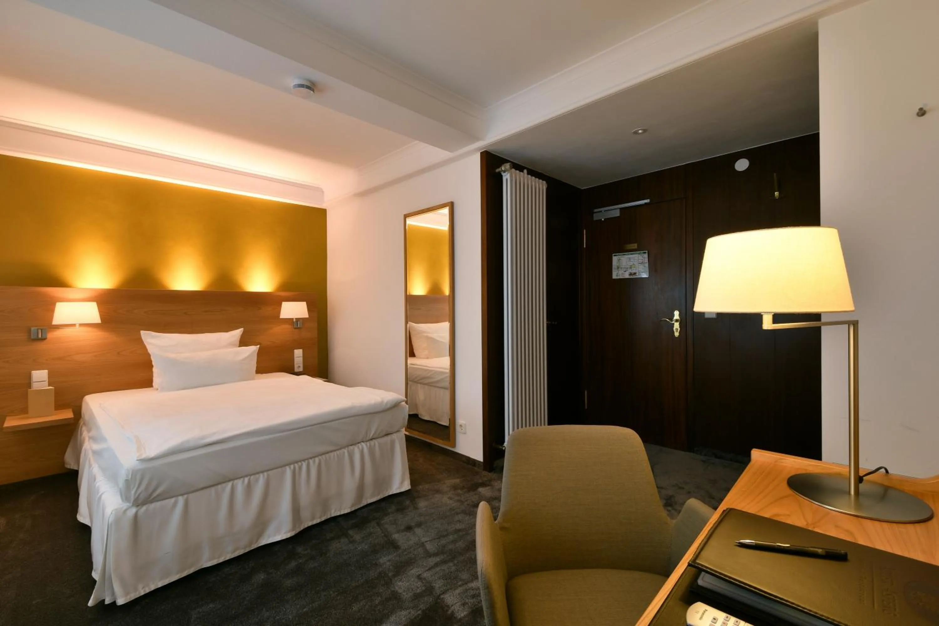 Photo of the whole room, Bed in Hotel Adler Asperg