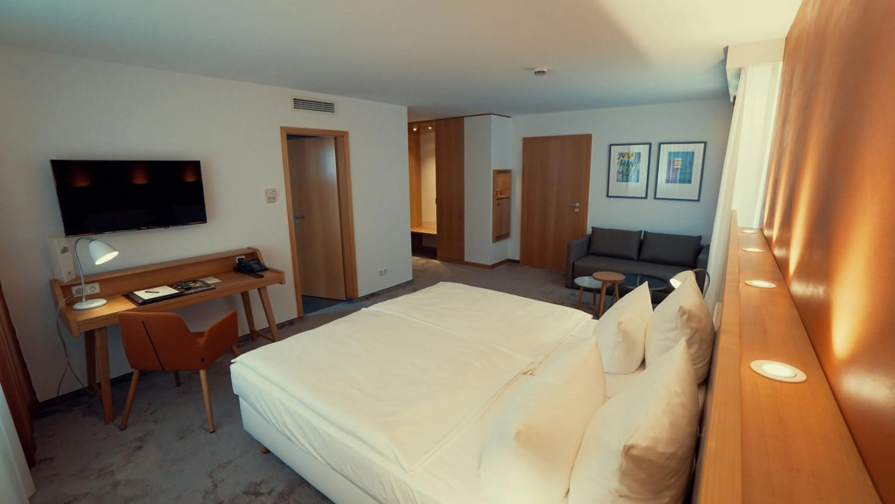 Bedroom, Bed in Hotel Adler Asperg