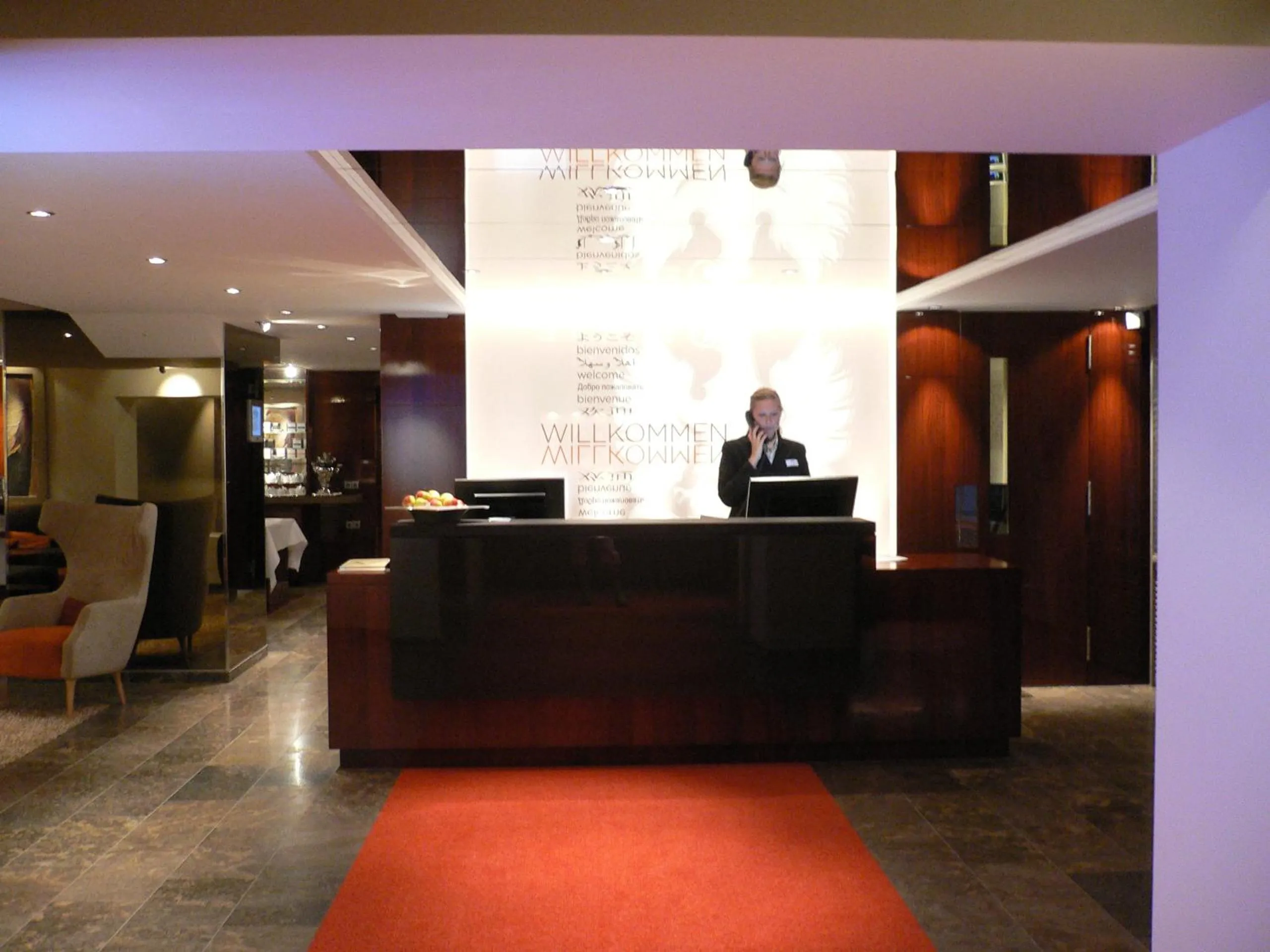 Lobby or reception in Hotel Adler Asperg