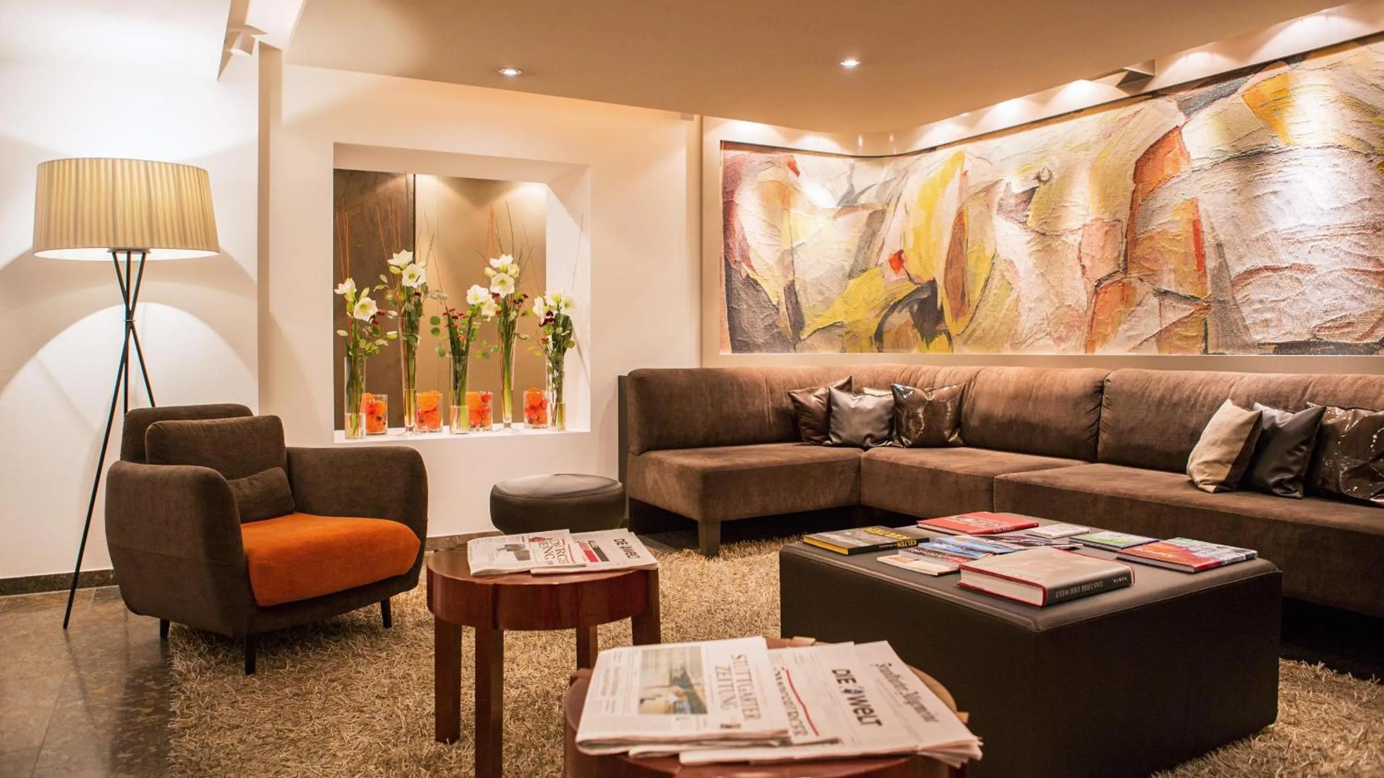 Lobby or reception in Hotel Adler Asperg