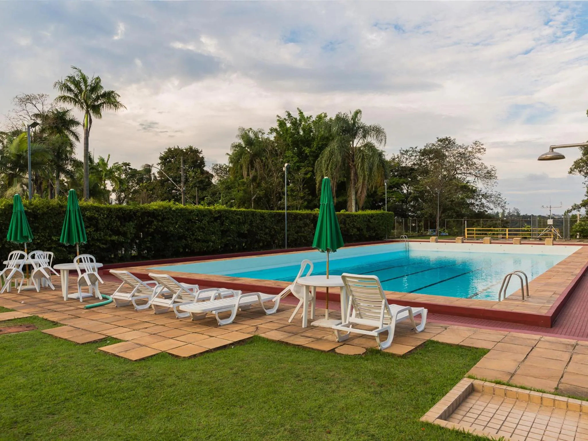 Swimming pool in Hotel Escola Bela Vista