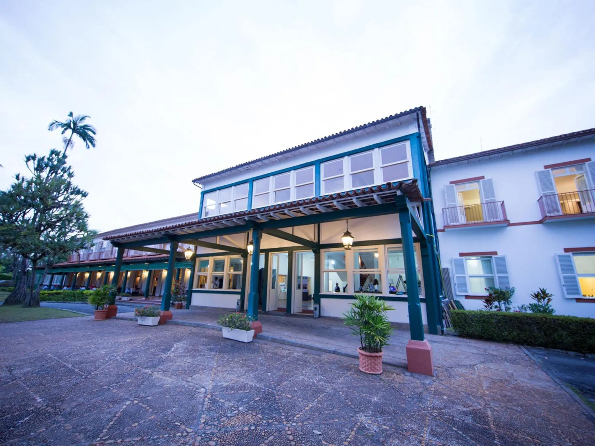 Facade/entrance in Hotel Escola Bela Vista