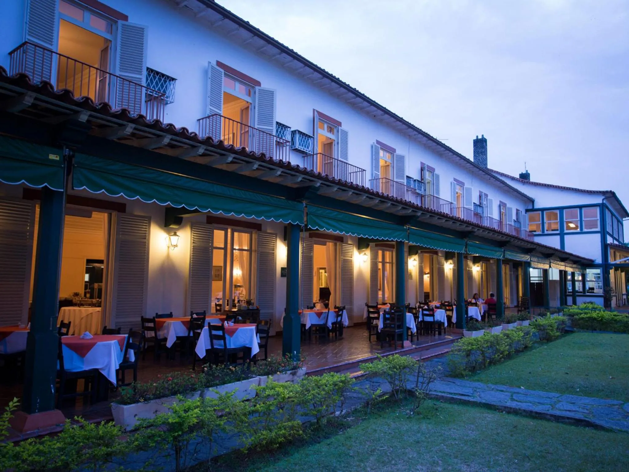 Patio in Hotel Escola Bela Vista
