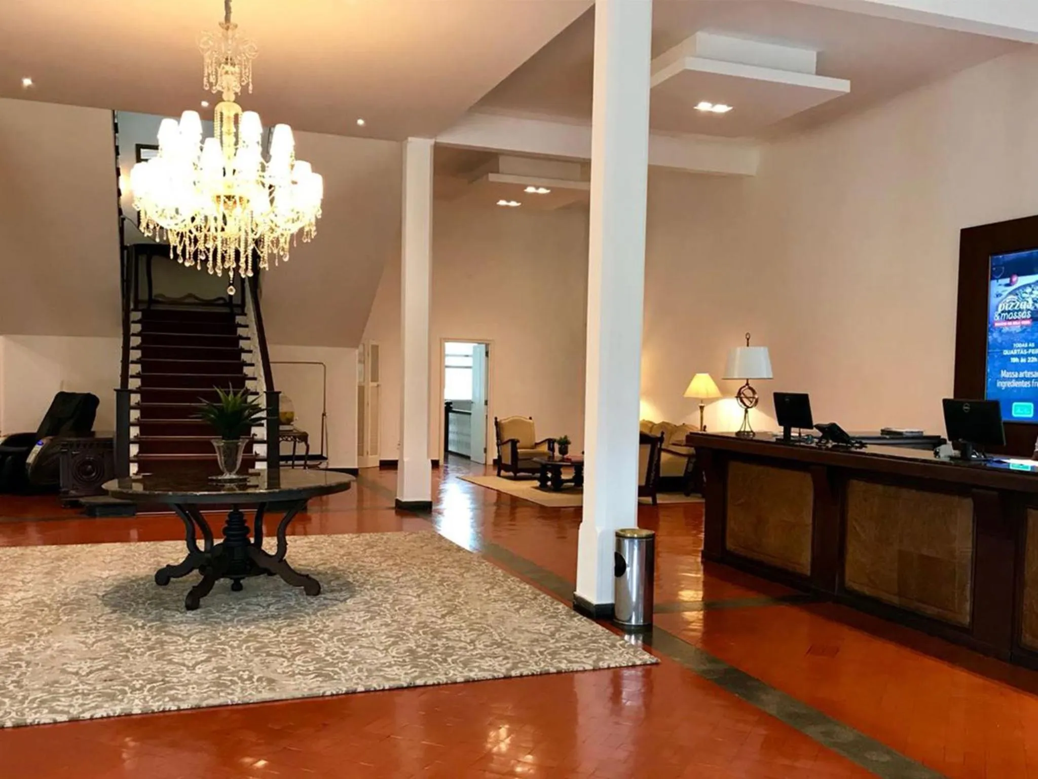 Lobby or reception in Hotel Escola Bela Vista