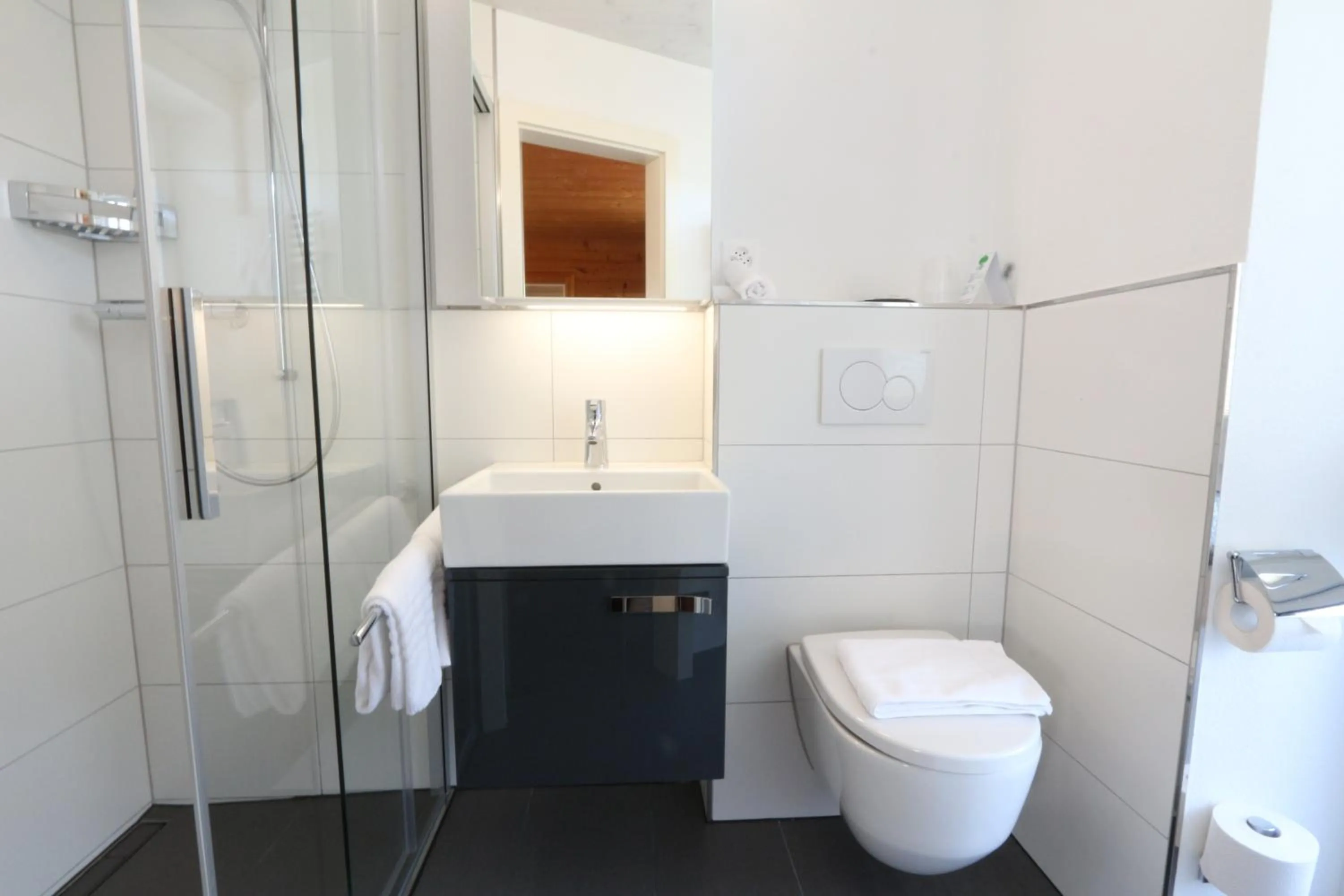 Bathroom in Lifestyle & Spa Hotel Grächerhof