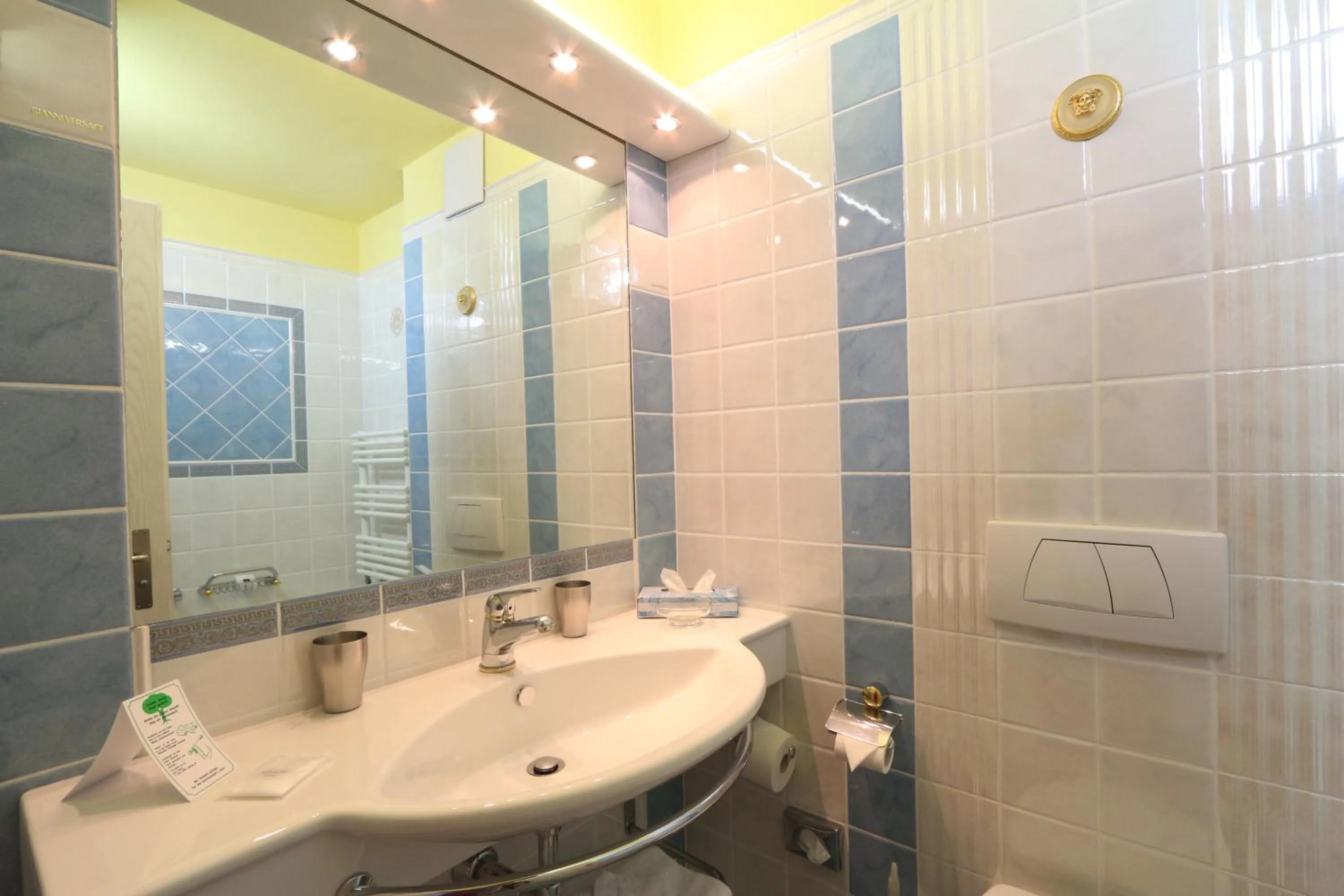 Bathroom in Lifestyle & Spa Hotel Grächerhof